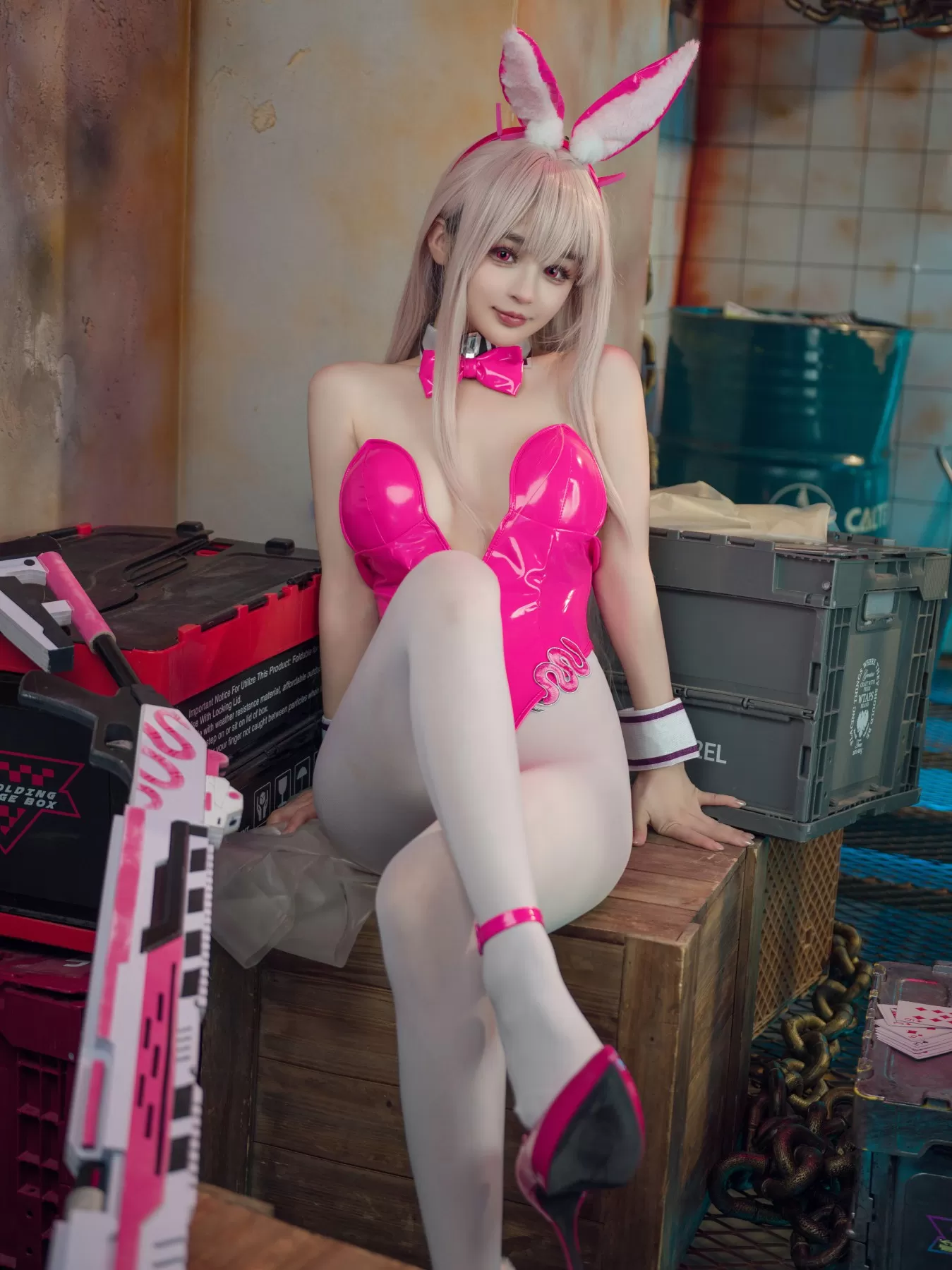 桜井宁宁 – 毒蛇兔女郎 Cosplay-第27张