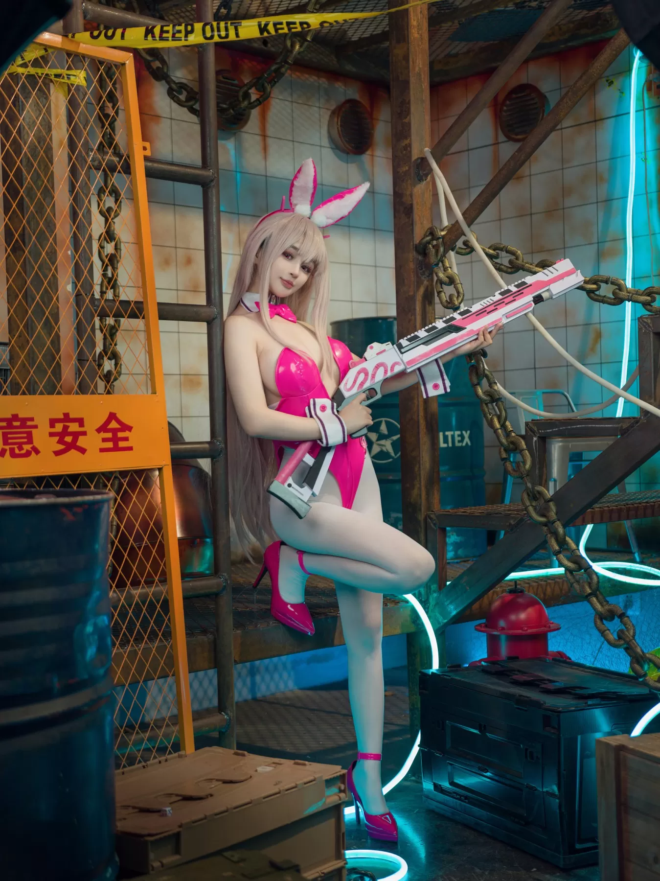 桜井宁宁 – 毒蛇兔女郎 Cosplay-第35张