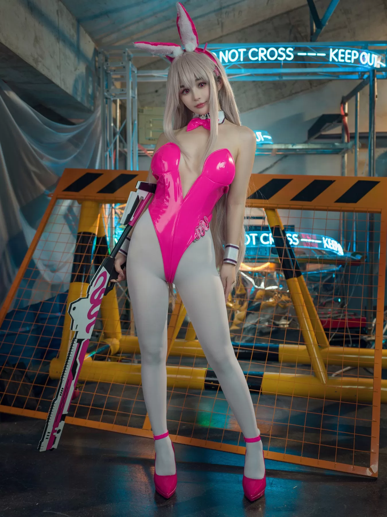 桜井宁宁 – 毒蛇兔女郎 Cosplay-第51张