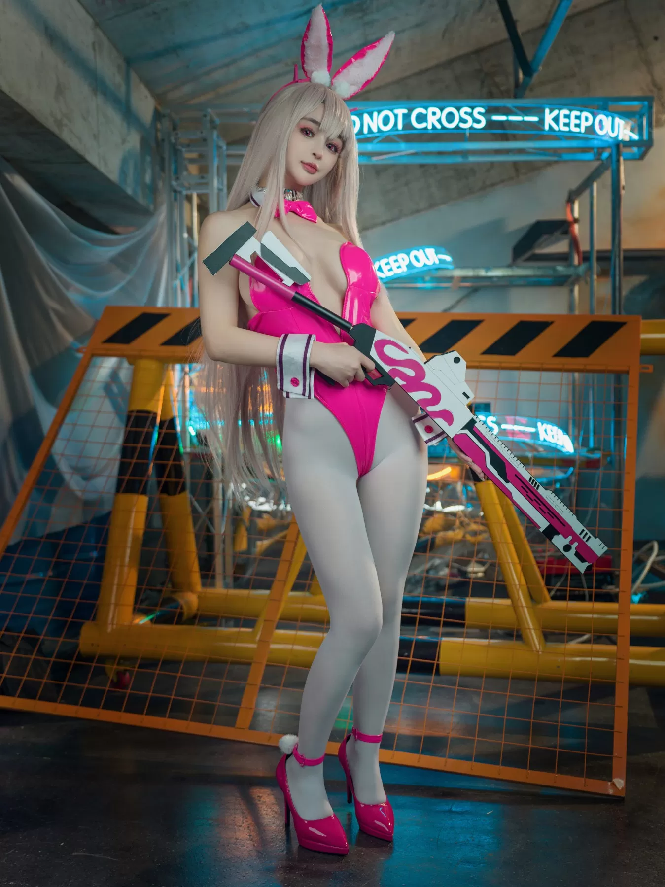 桜井宁宁 – 毒蛇兔女郎 Cosplay-第52张