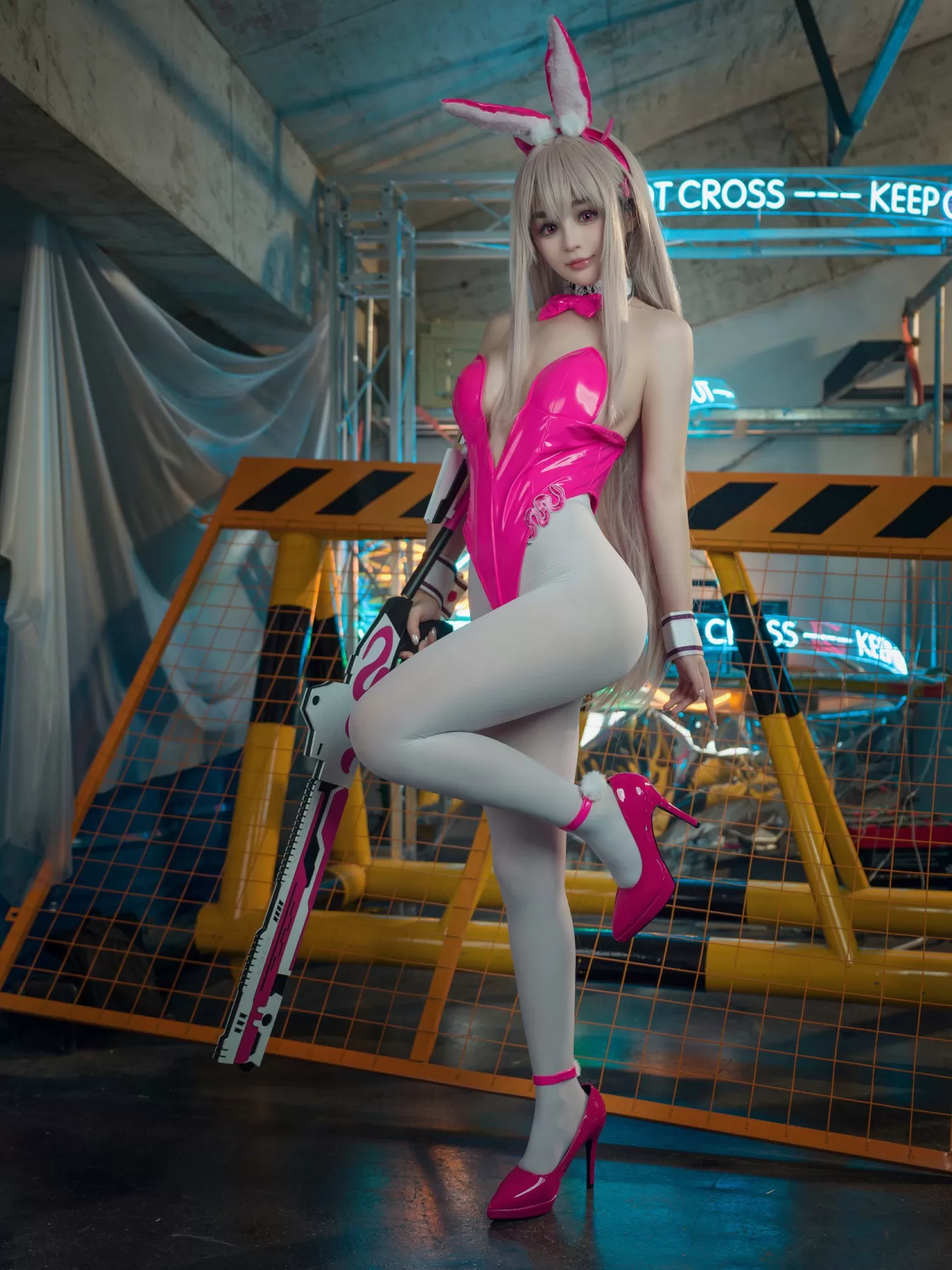桜井宁宁 – 毒蛇兔女郎 Cosplay-第54张