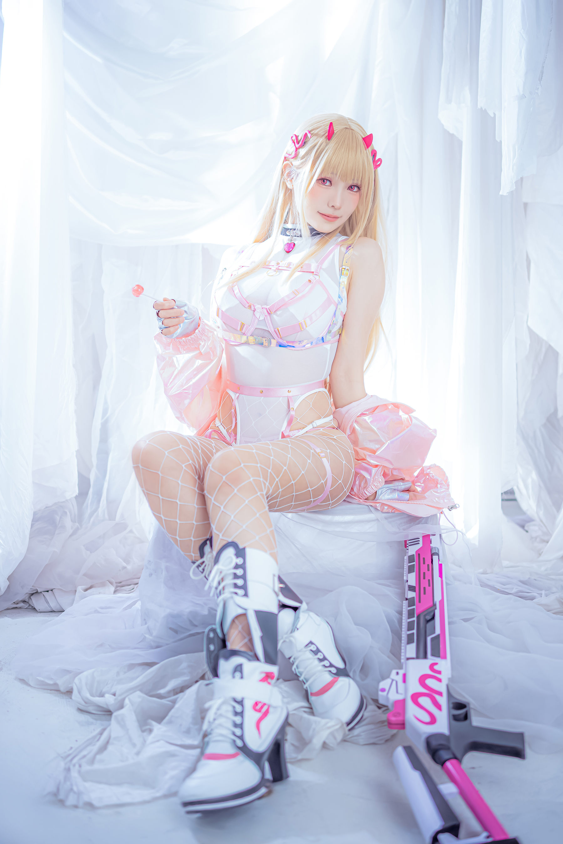 Ely_eee(ElyEE子) – Viper special 毒蛇特別版 Cosplay-第20张