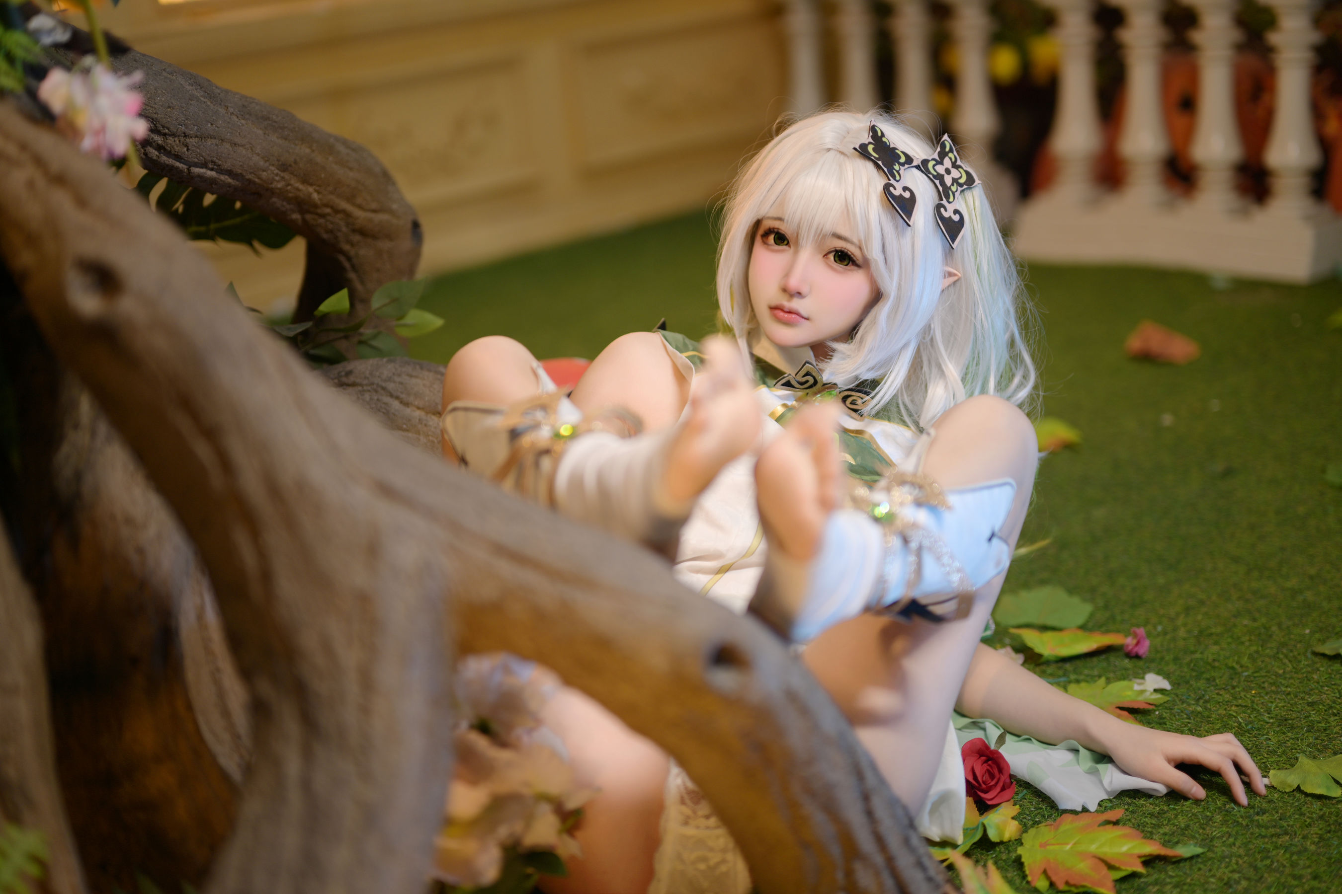莱可Raika – 纳西妲的乐园 Cosplay-第18张
