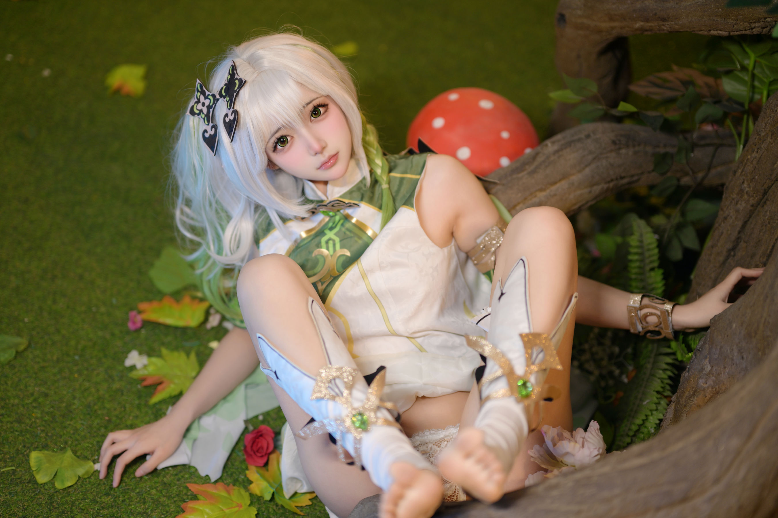 莱可Raika – 纳西妲的乐园 Cosplay-第17张