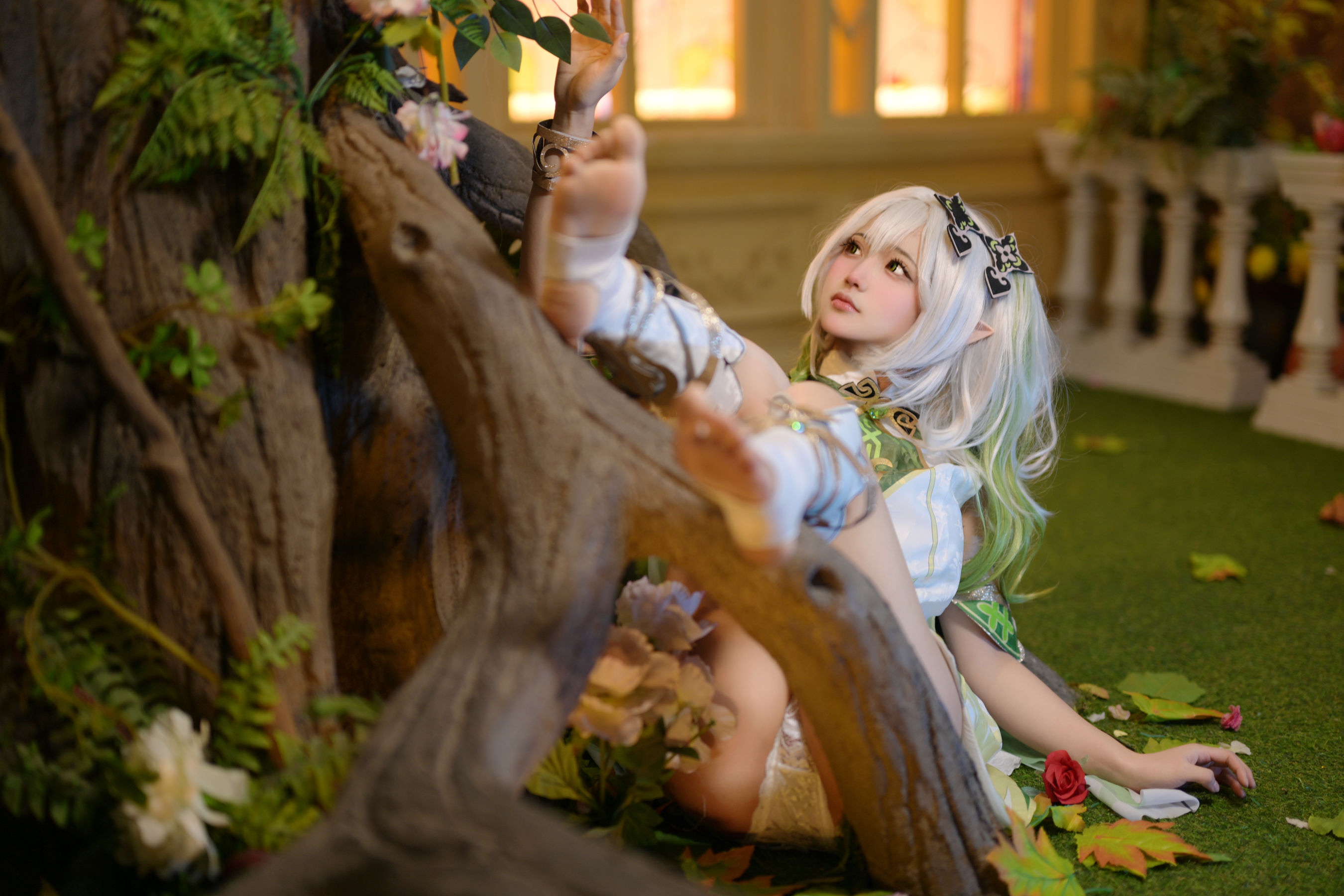 莱可Raika – 纳西妲的乐园 Cosplay-第22张