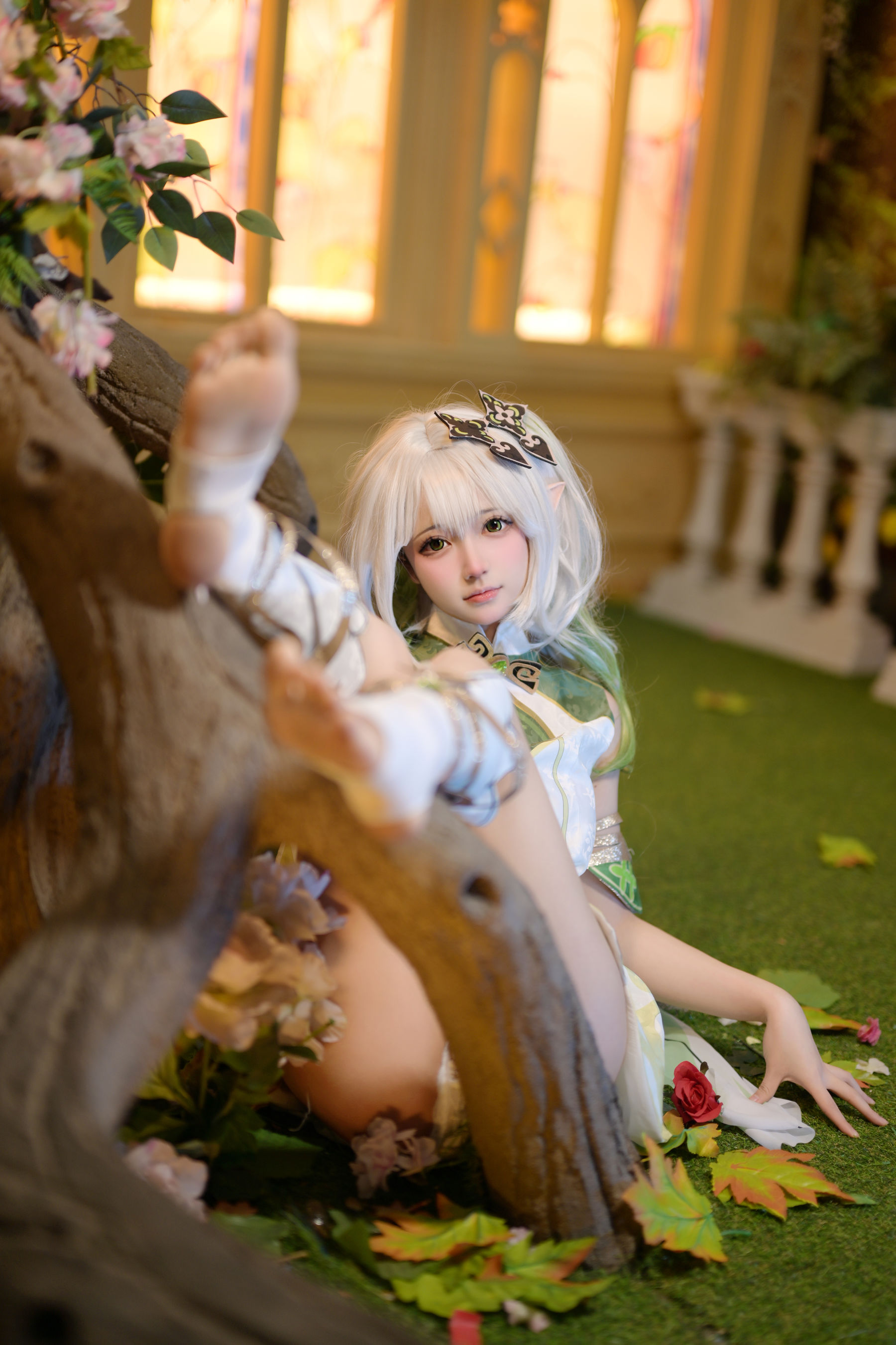 莱可Raika – 纳西妲的乐园 Cosplay-第26张
