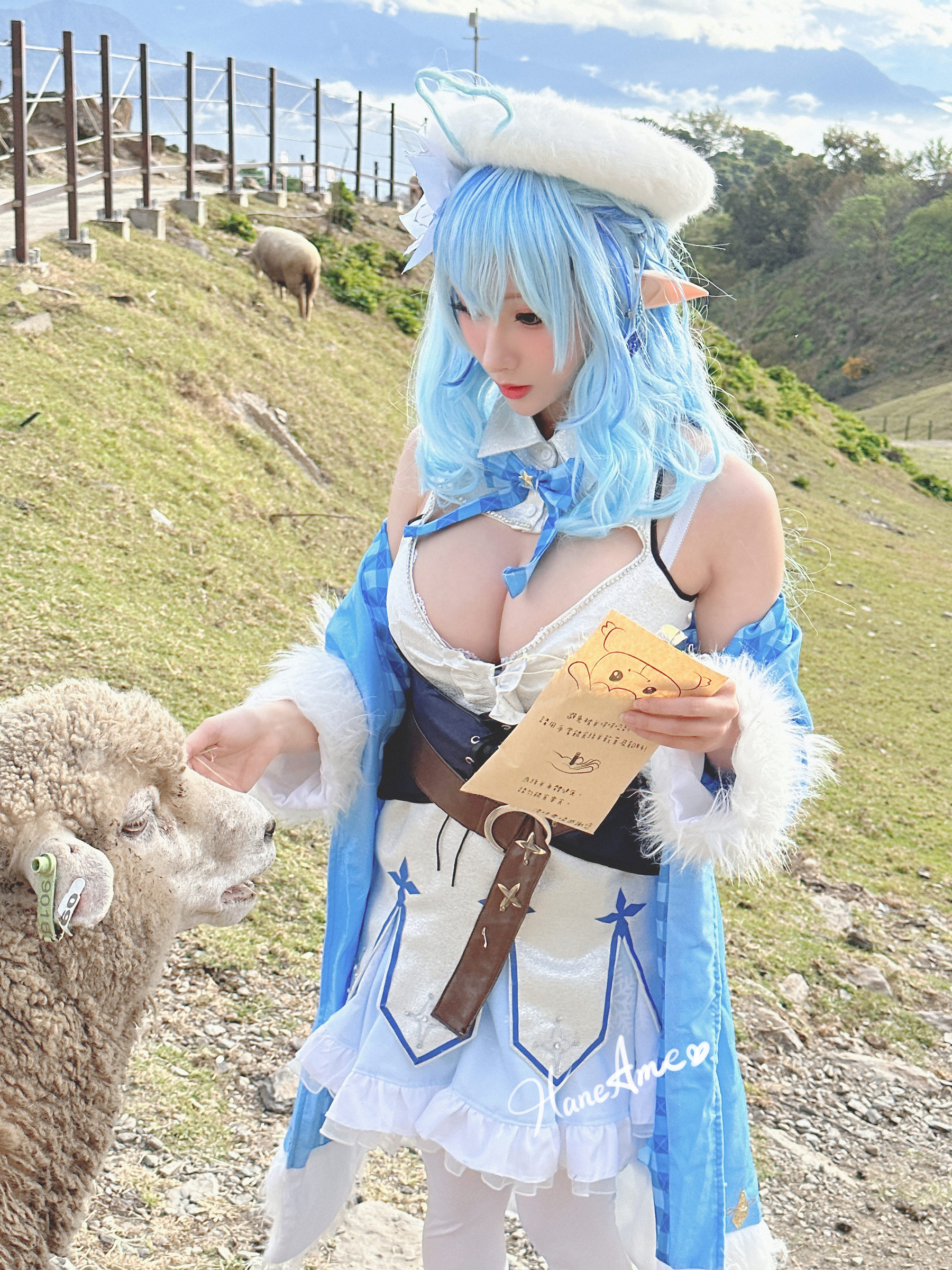 Hane Ame 雨波写真 – Yukihana Lamy (Hololive) Cosplay-第29张