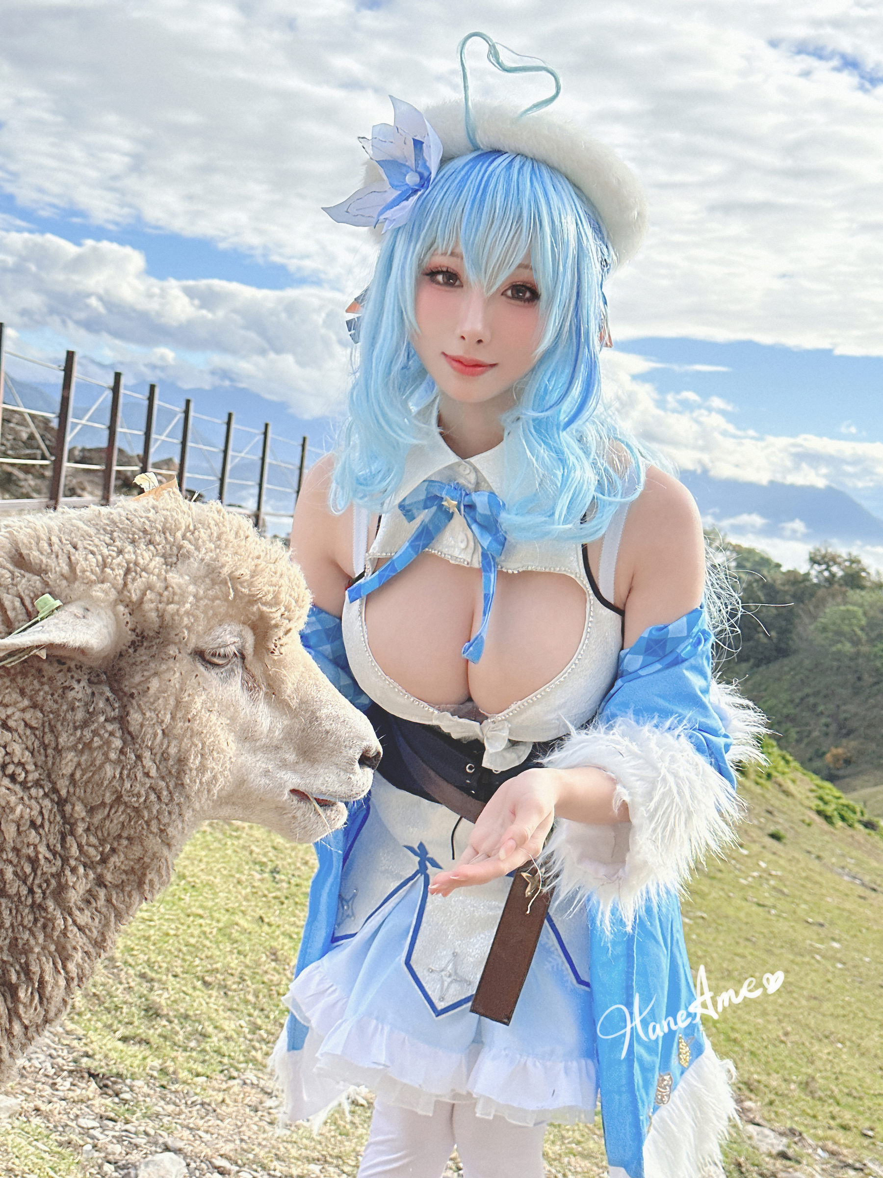 Hane Ame 雨波写真 – Yukihana Lamy (Hololive) Cosplay-第30张