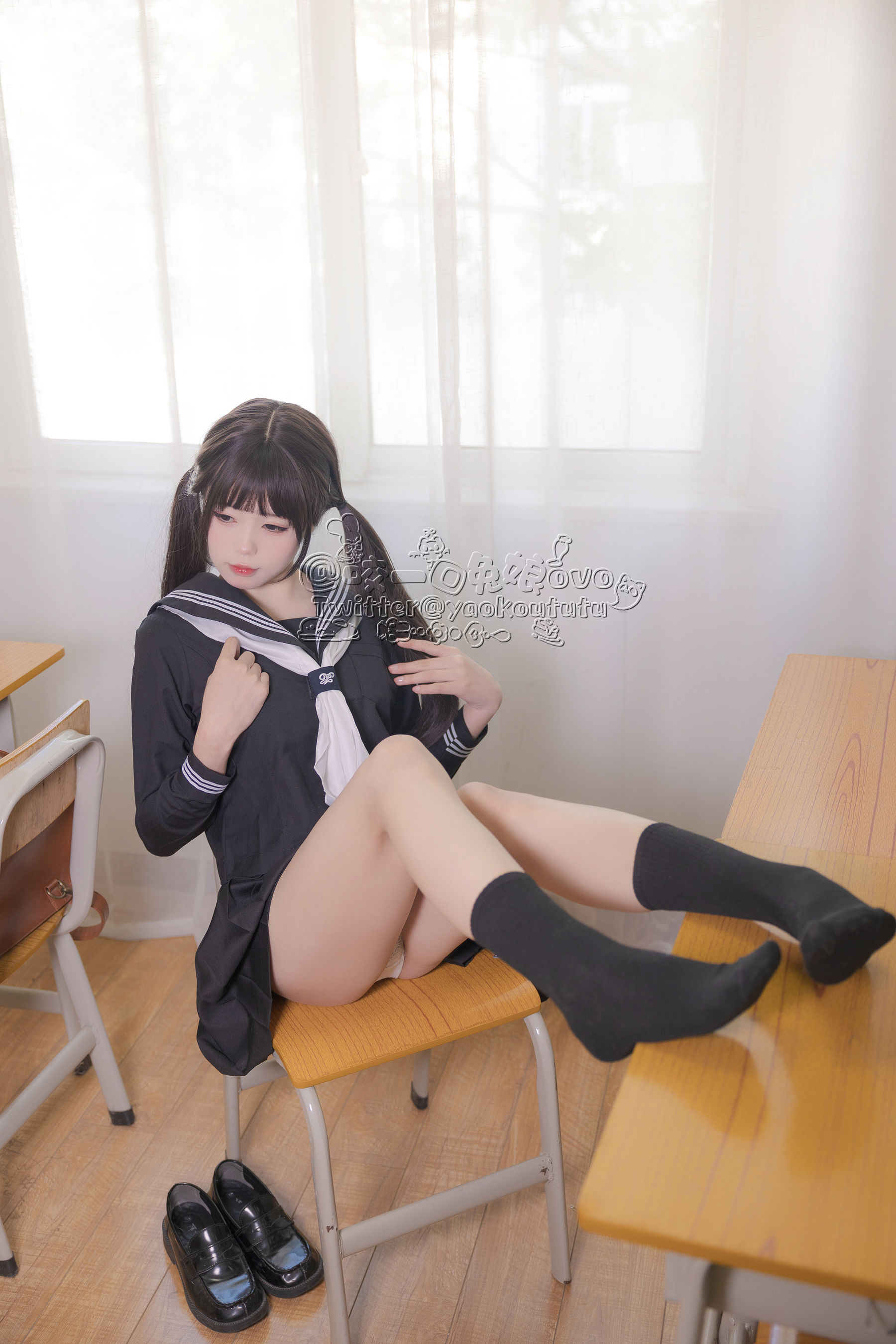 咬一口兔娘 – 放课后 Cosplay-第34张