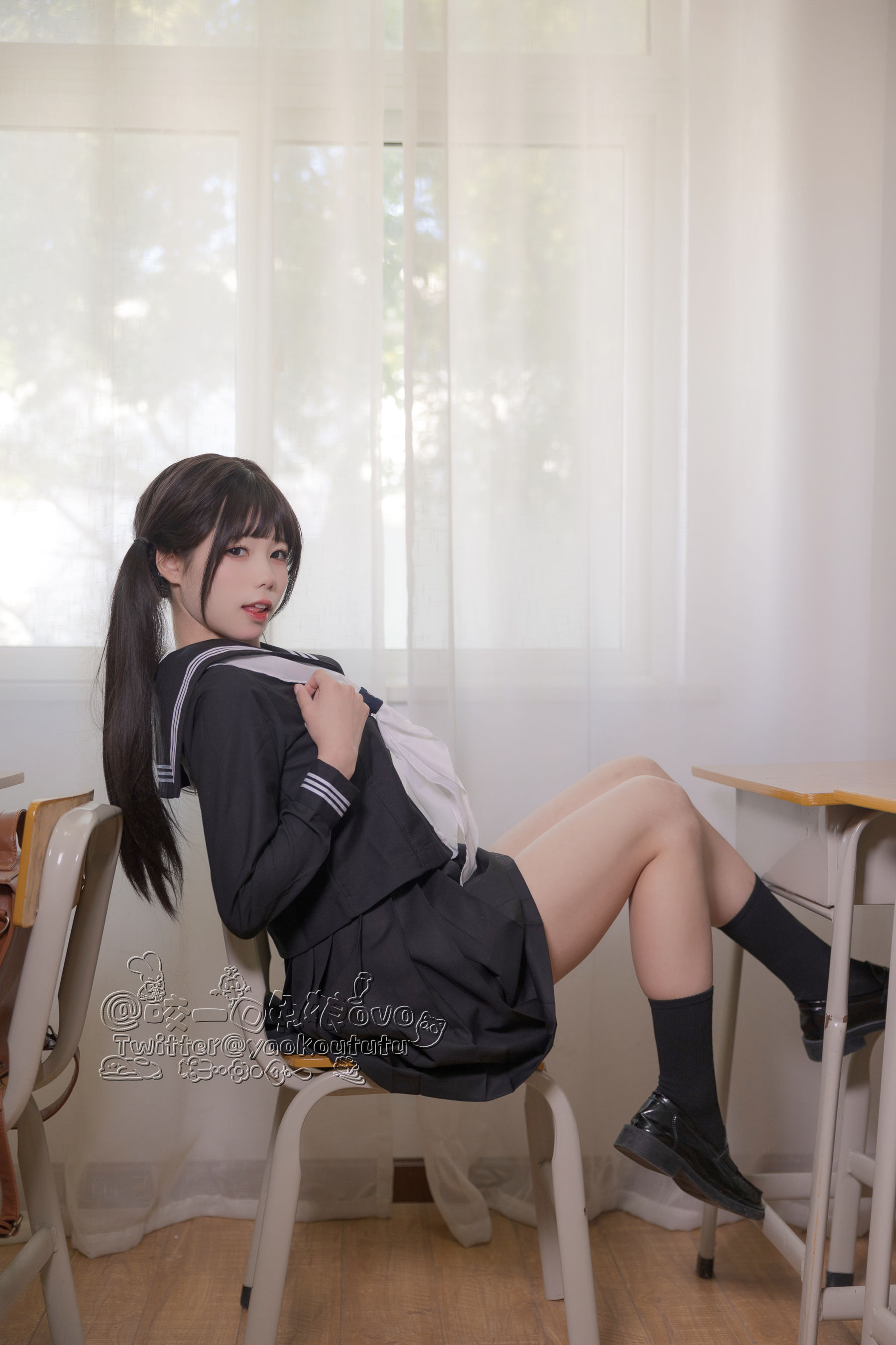 咬一口兔娘 – 放课后 Cosplay-第39张