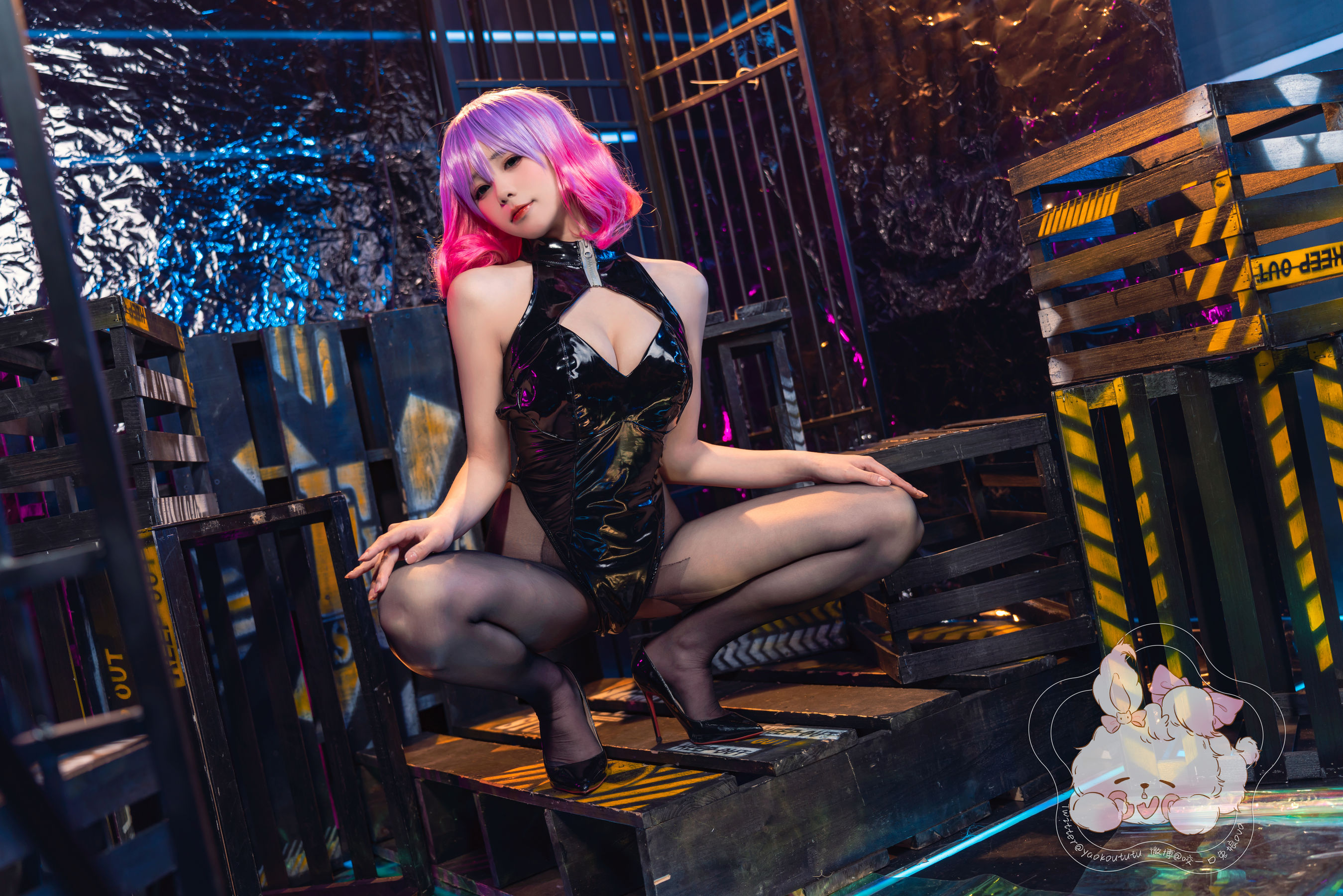 咬一口兔娘 – YD露娜 Cosplay-第36张