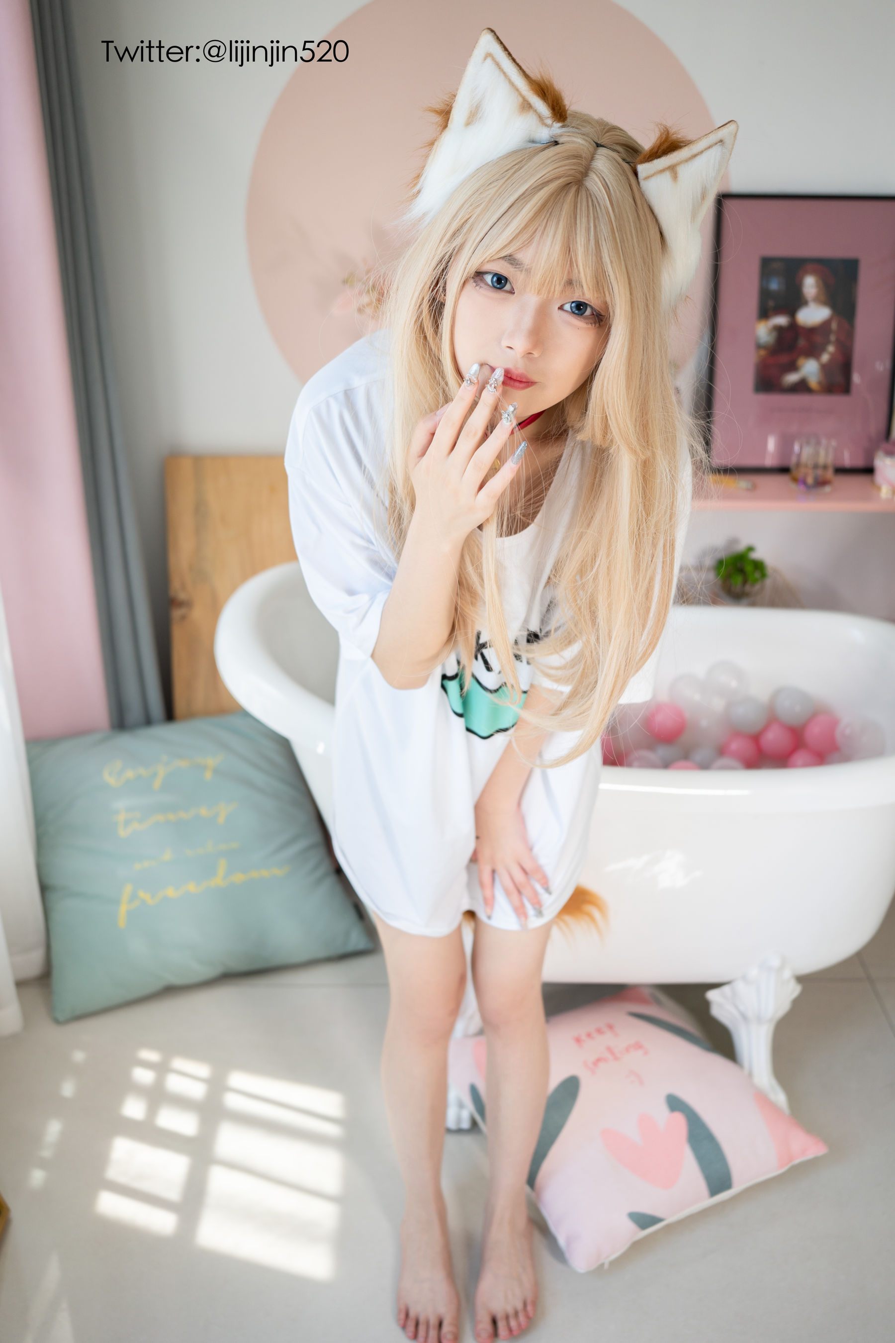 梨瑾瑾 – 黄豆粉 Cosplay-第30张