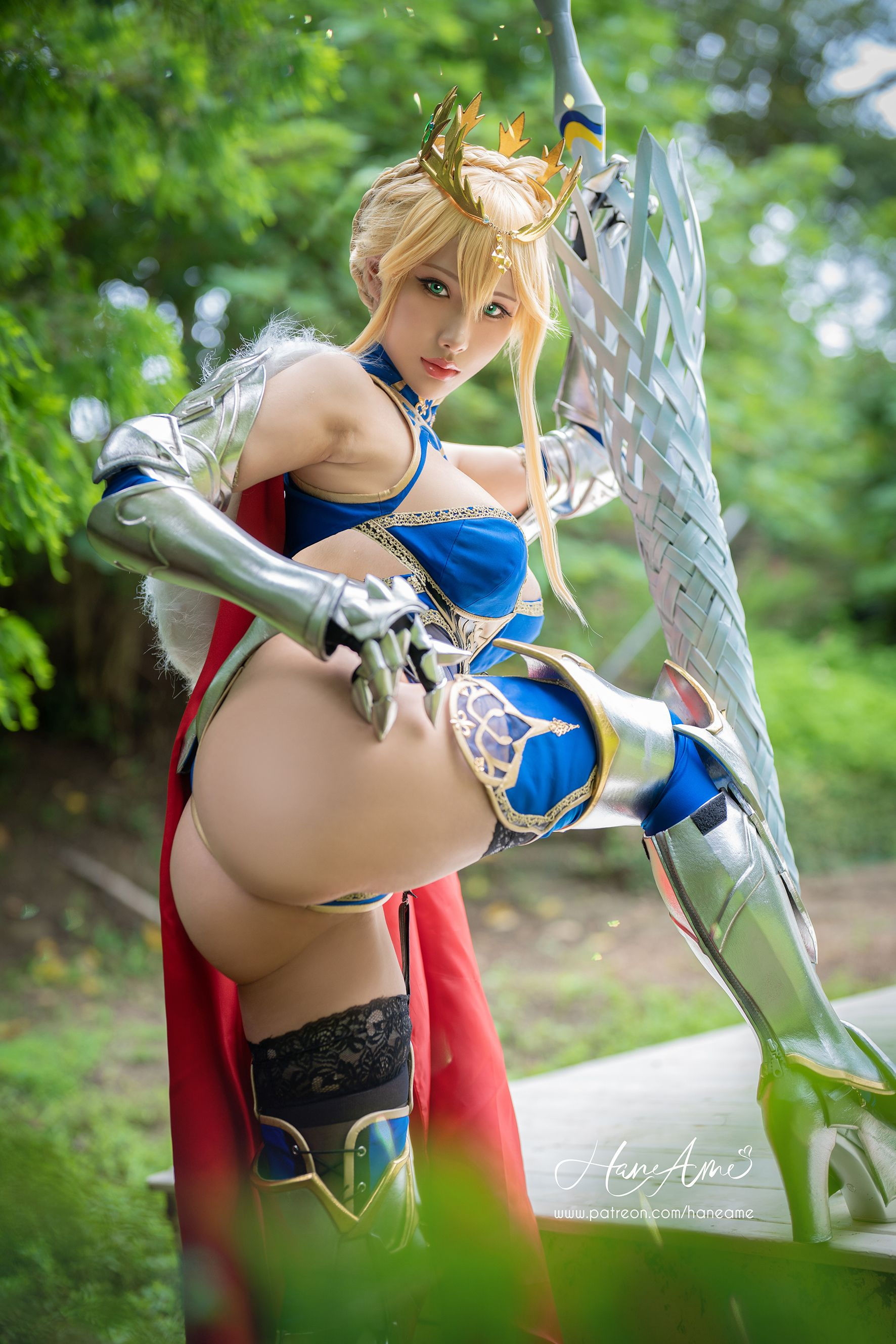 Hane Ame 雨波写真 – ARTORIA LANCER Photobook (FGO) – 1 Cosplay-第1张