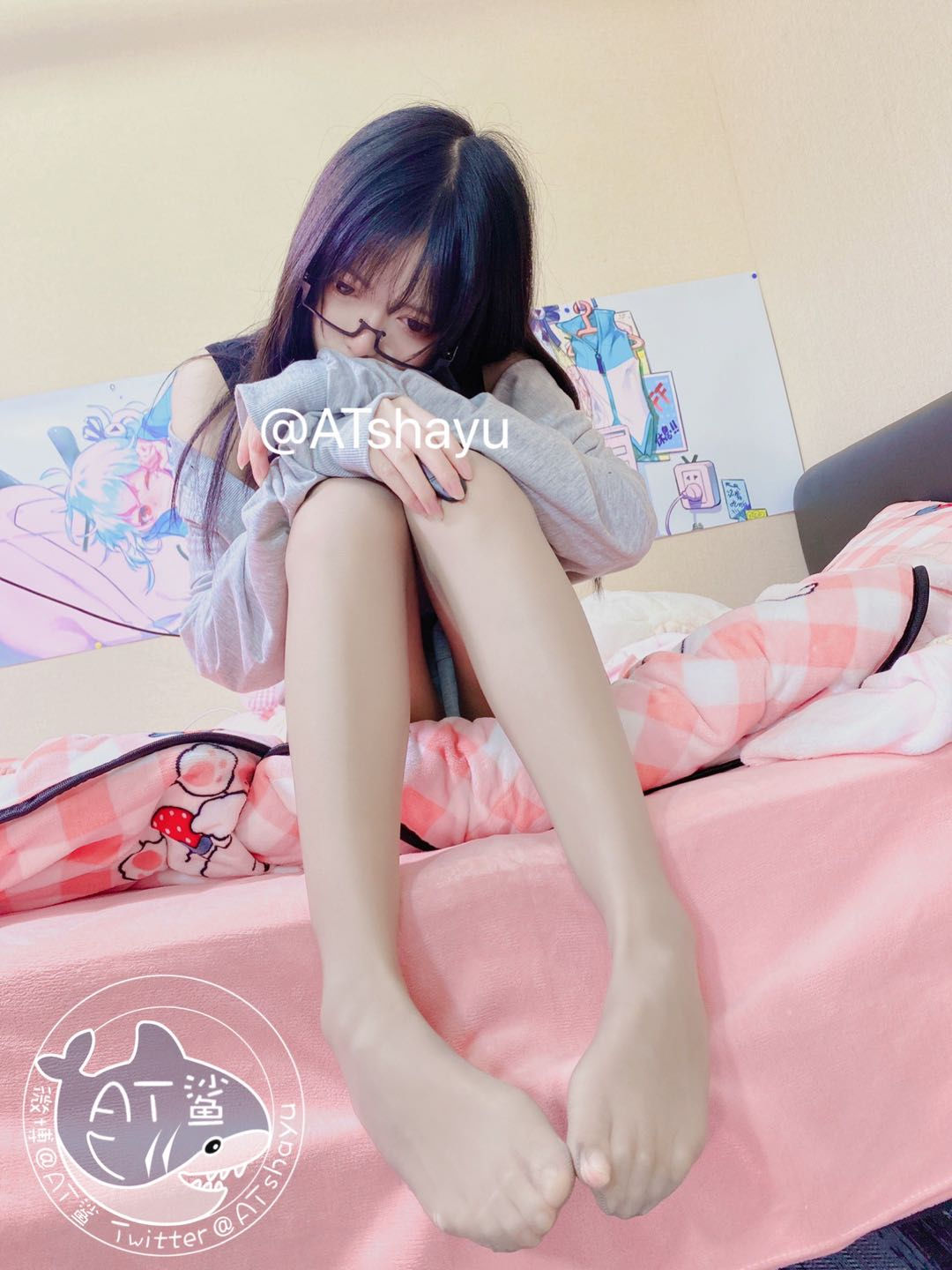 AT鲨 – 御姐鲨 Cosplay-第18张