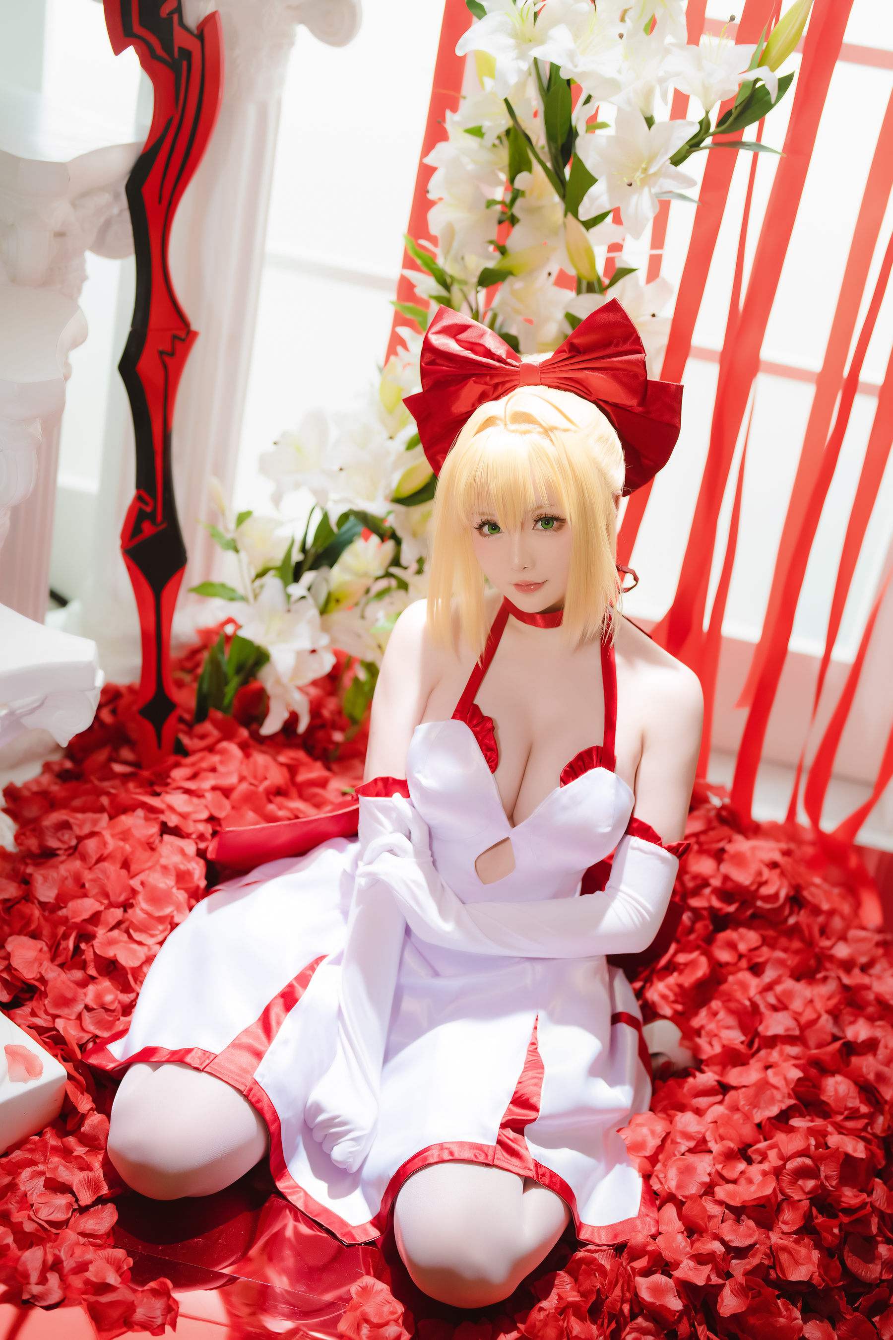 Coser小姐姐星之迟迟 – Fate 尼禄 Cosplay-第1张