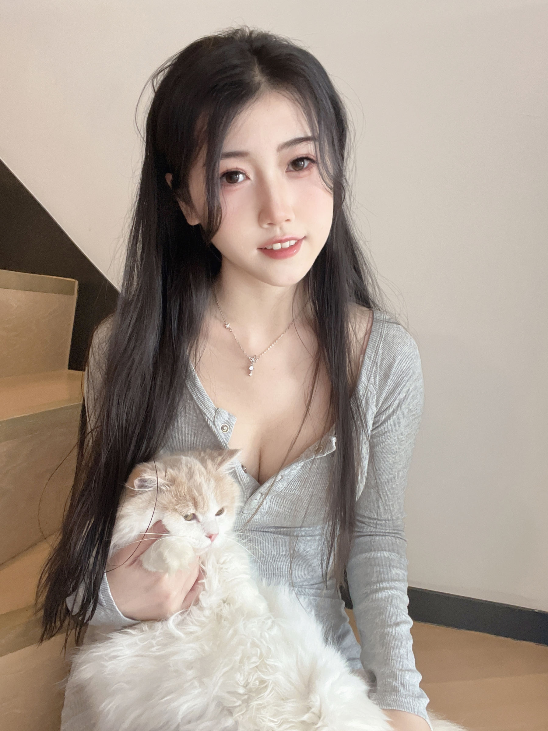 微博人气Coser不呆猫 – 居家猫猫女友 Cosplay-第1张