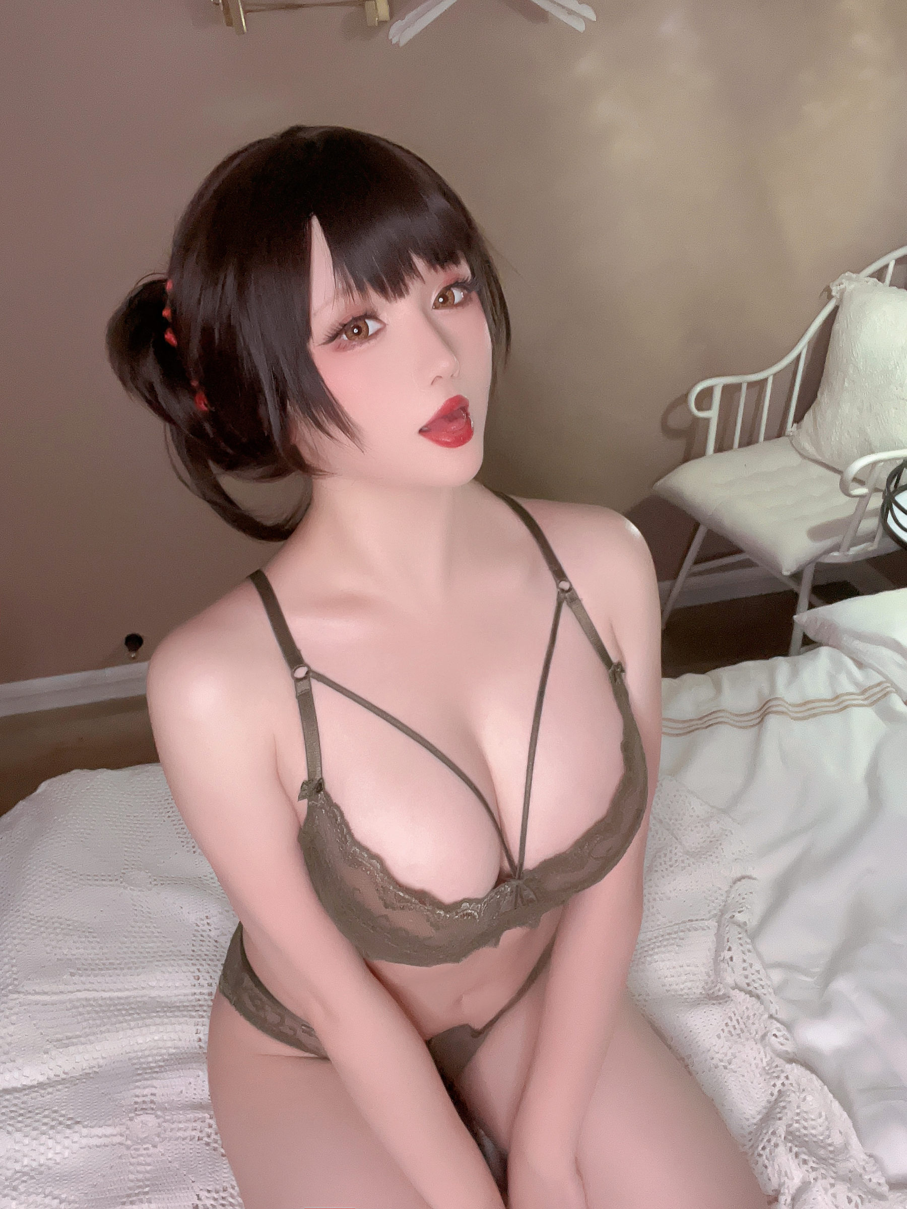 Coser小姐姐星之迟迟 – 室内 生香 Cosplay-第85张