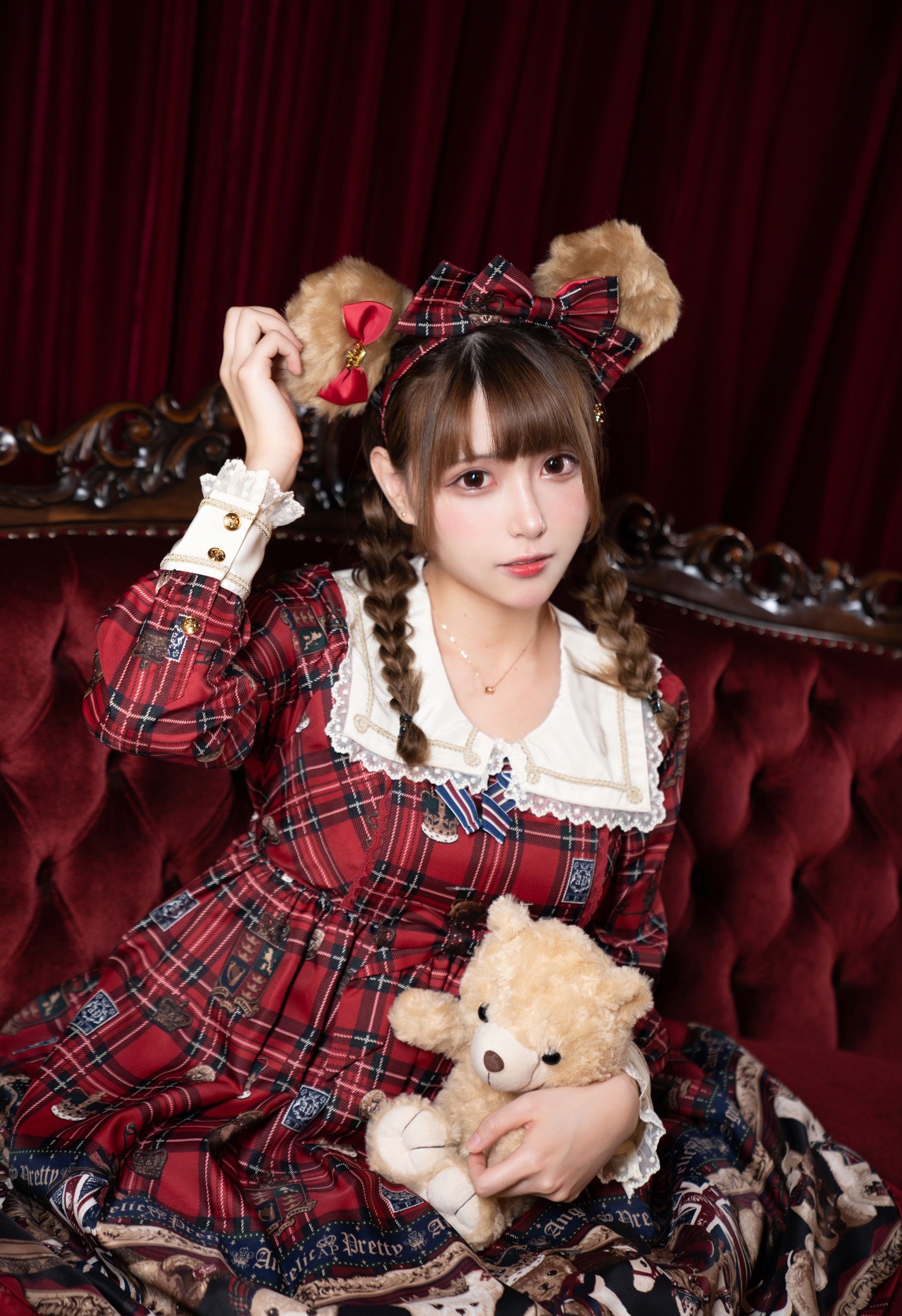 凛子酱 – Lolita 泰迪熊 Cosplay-第5张