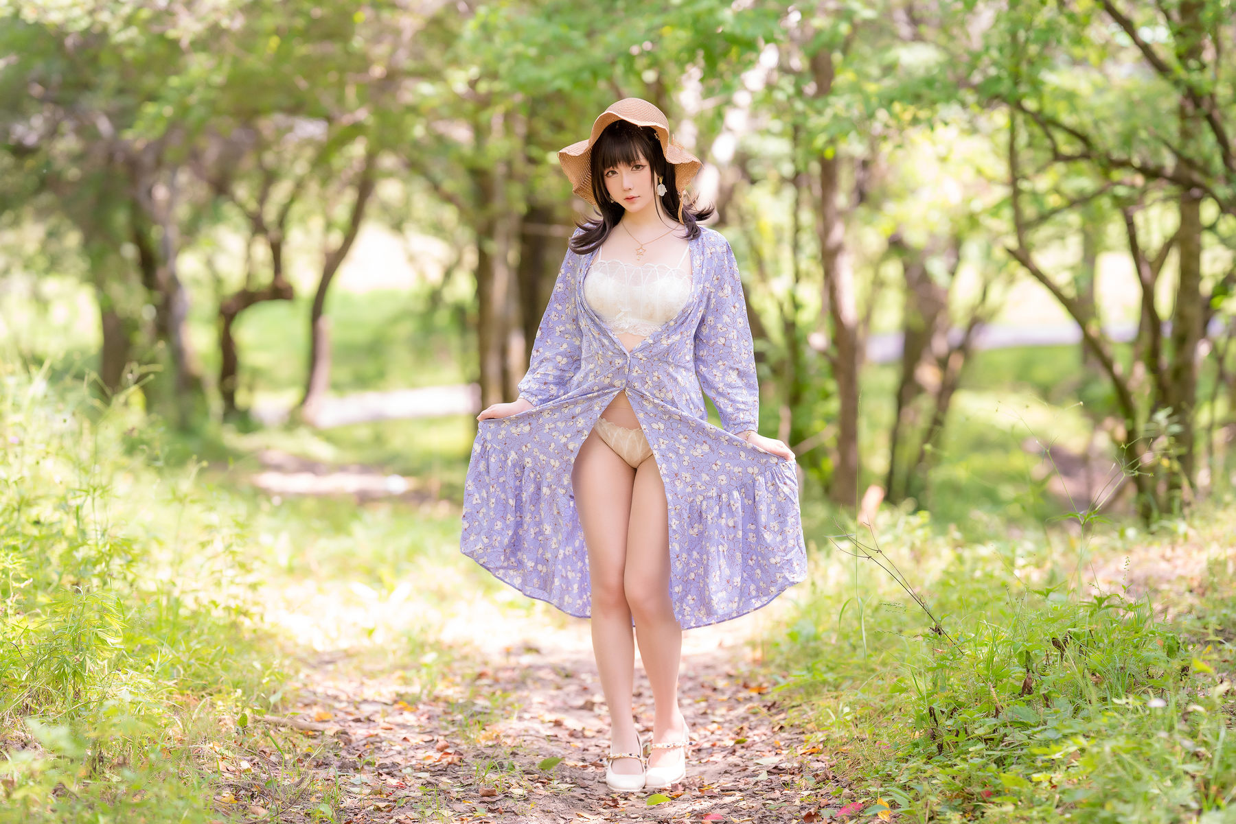 Coser小姐姐星之迟迟 – 户外 晴 Cosplay-第24张