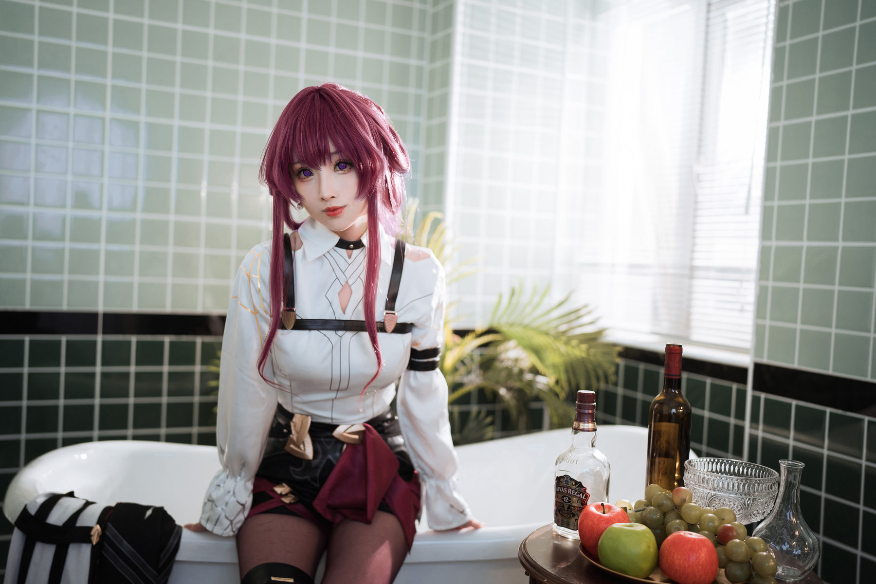 COS福利rioko凉凉子 – 卡芙卡妈咪特典版 Cosplay-第4张