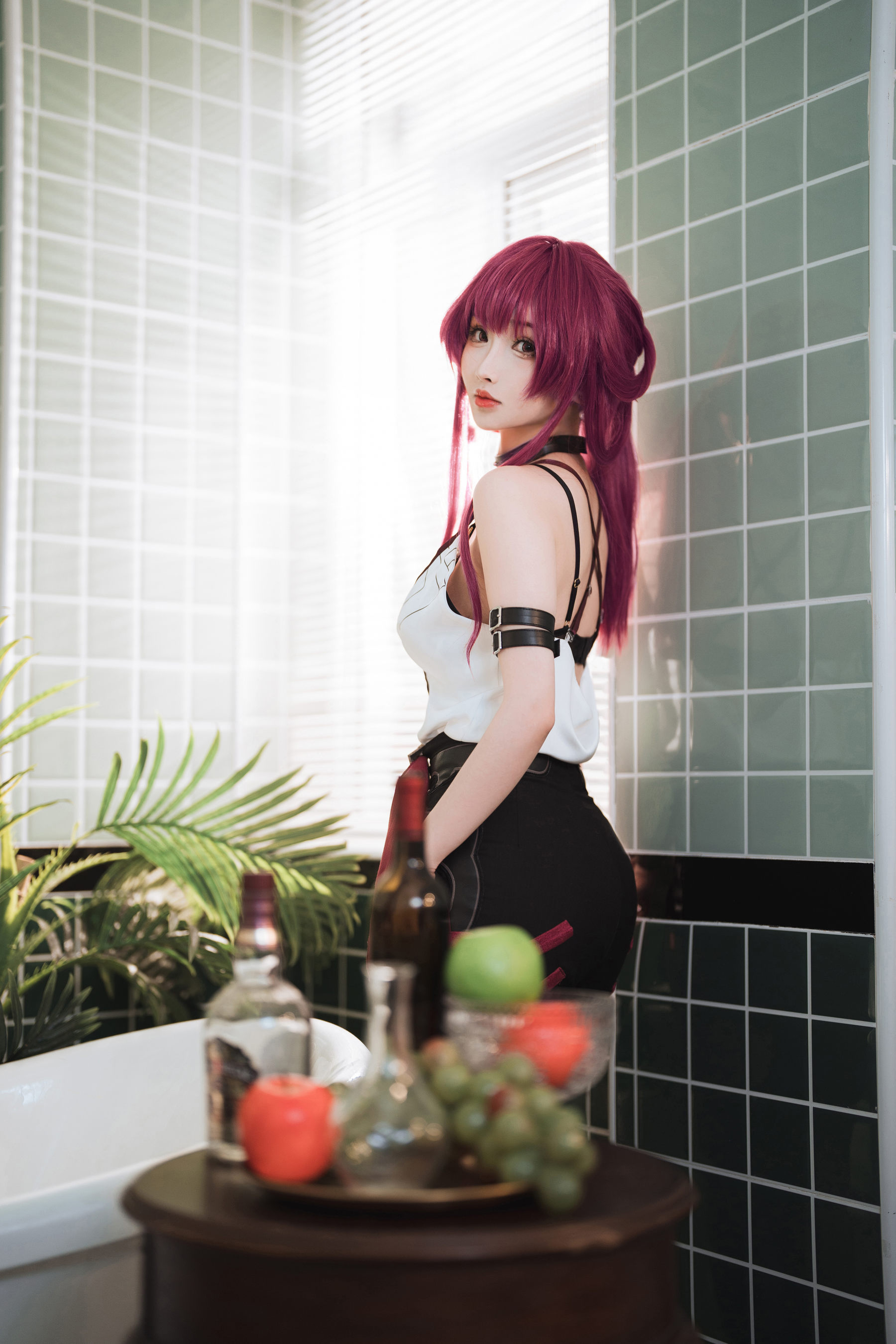 COS福利rioko凉凉子 – 卡芙卡妈咪特典版 Cosplay-第6张