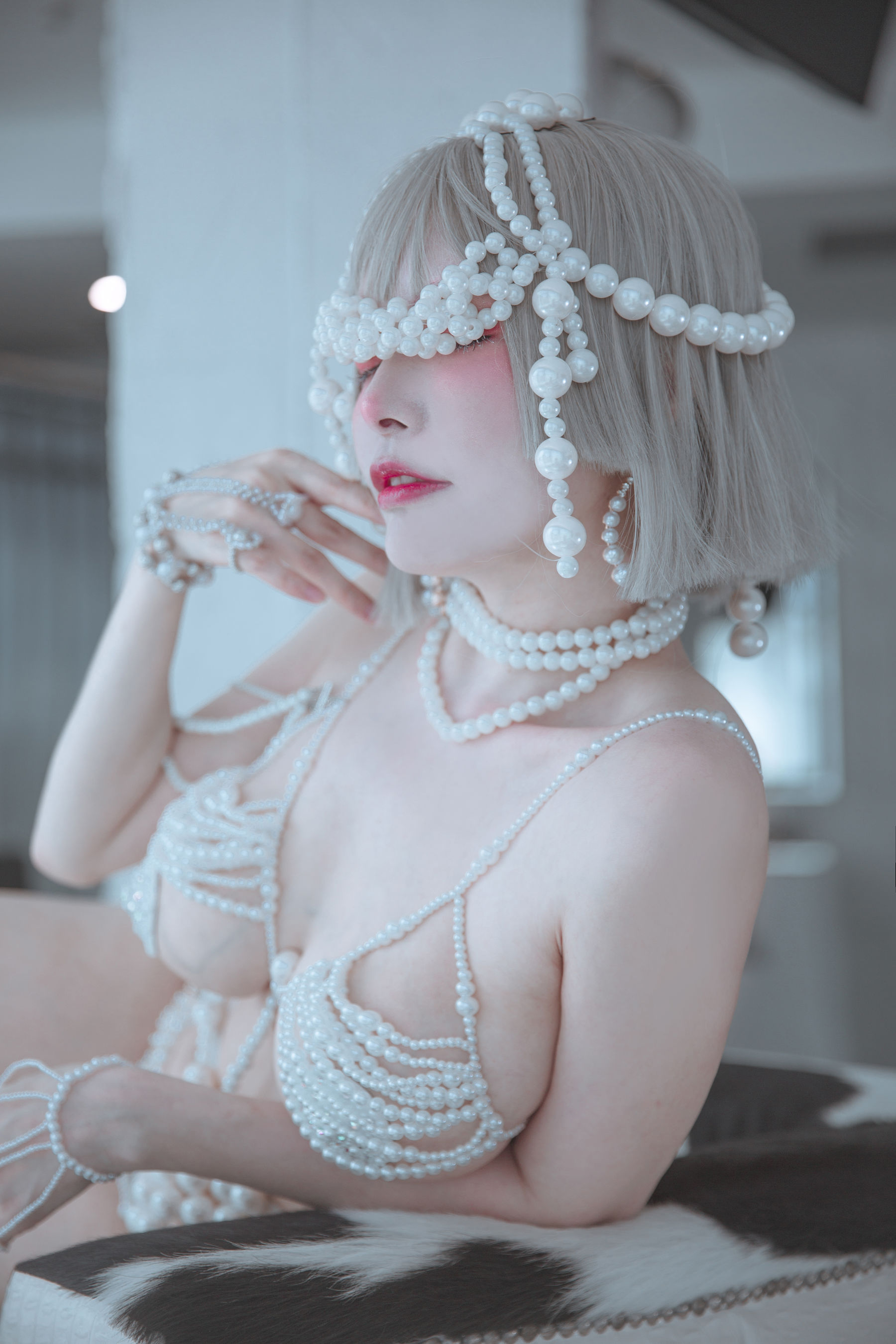 秋和柯基(夏小秋秋秋) – 珍珠夫人 Cosplay-第1张