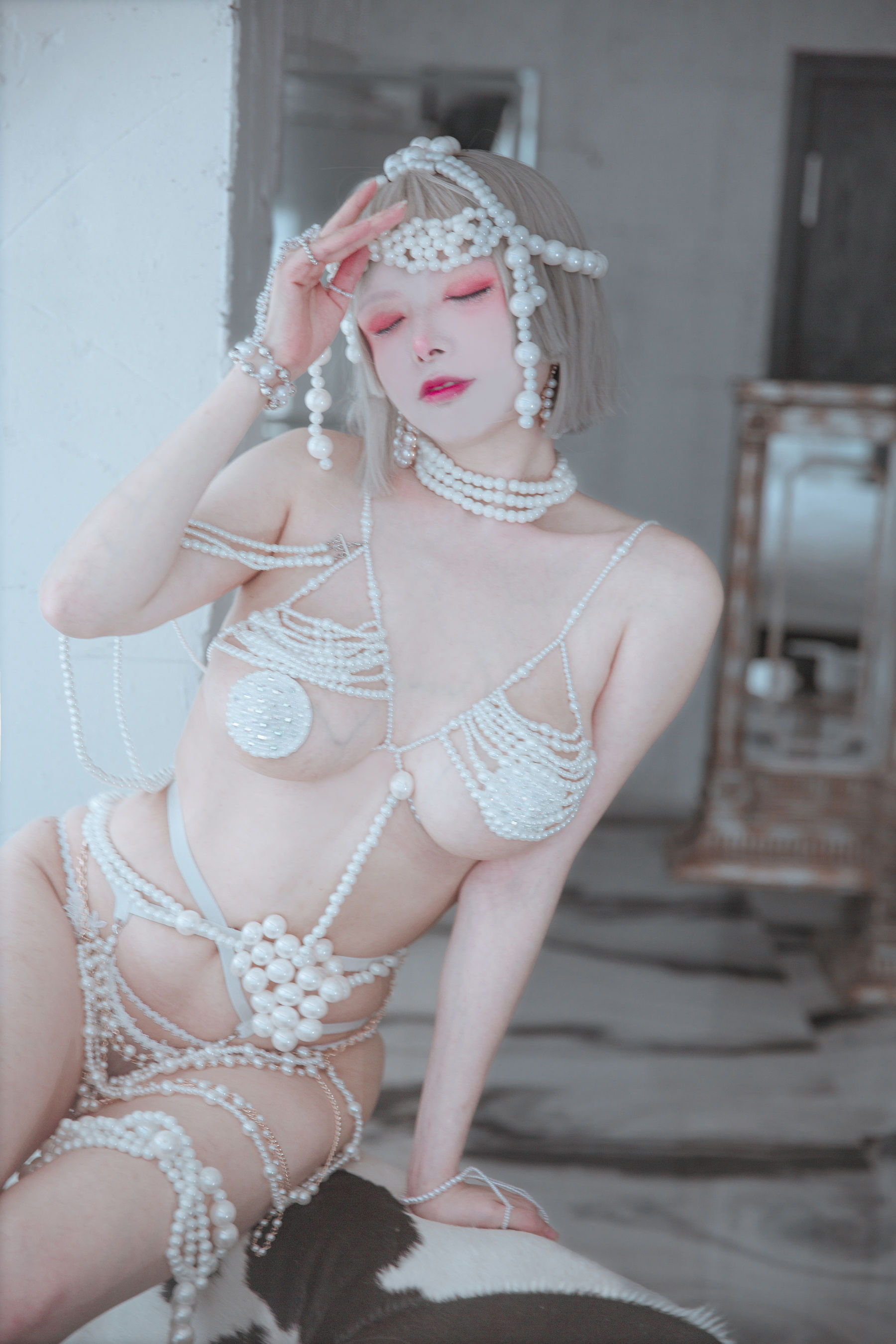 秋和柯基(夏小秋秋秋) – 珍珠夫人 Cosplay-第26张