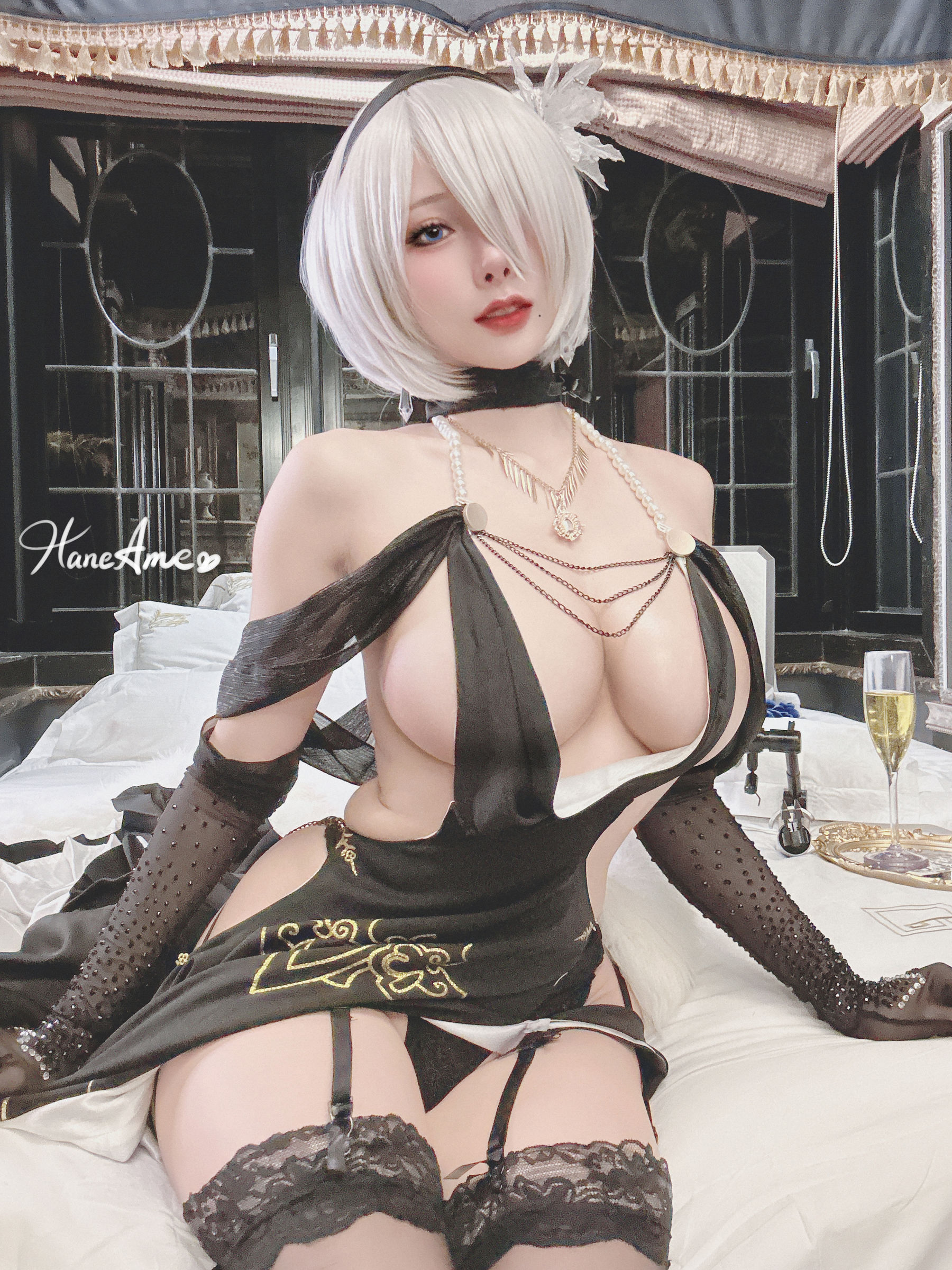 Hane Ame 雨波写真 – Nier 2BSelfie Cosplay-第24张