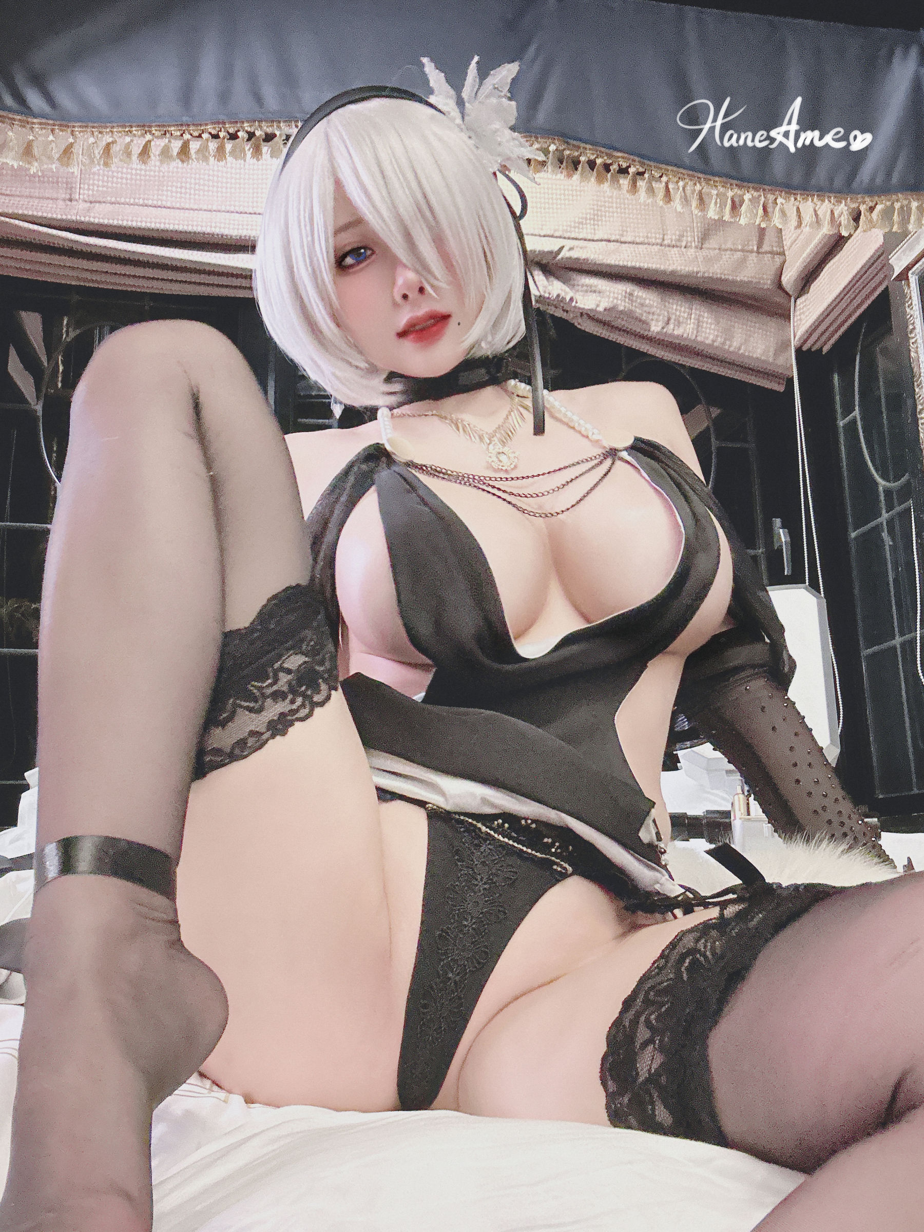 Hane Ame 雨波写真 – Nier 2BSelfie Cosplay-第29张