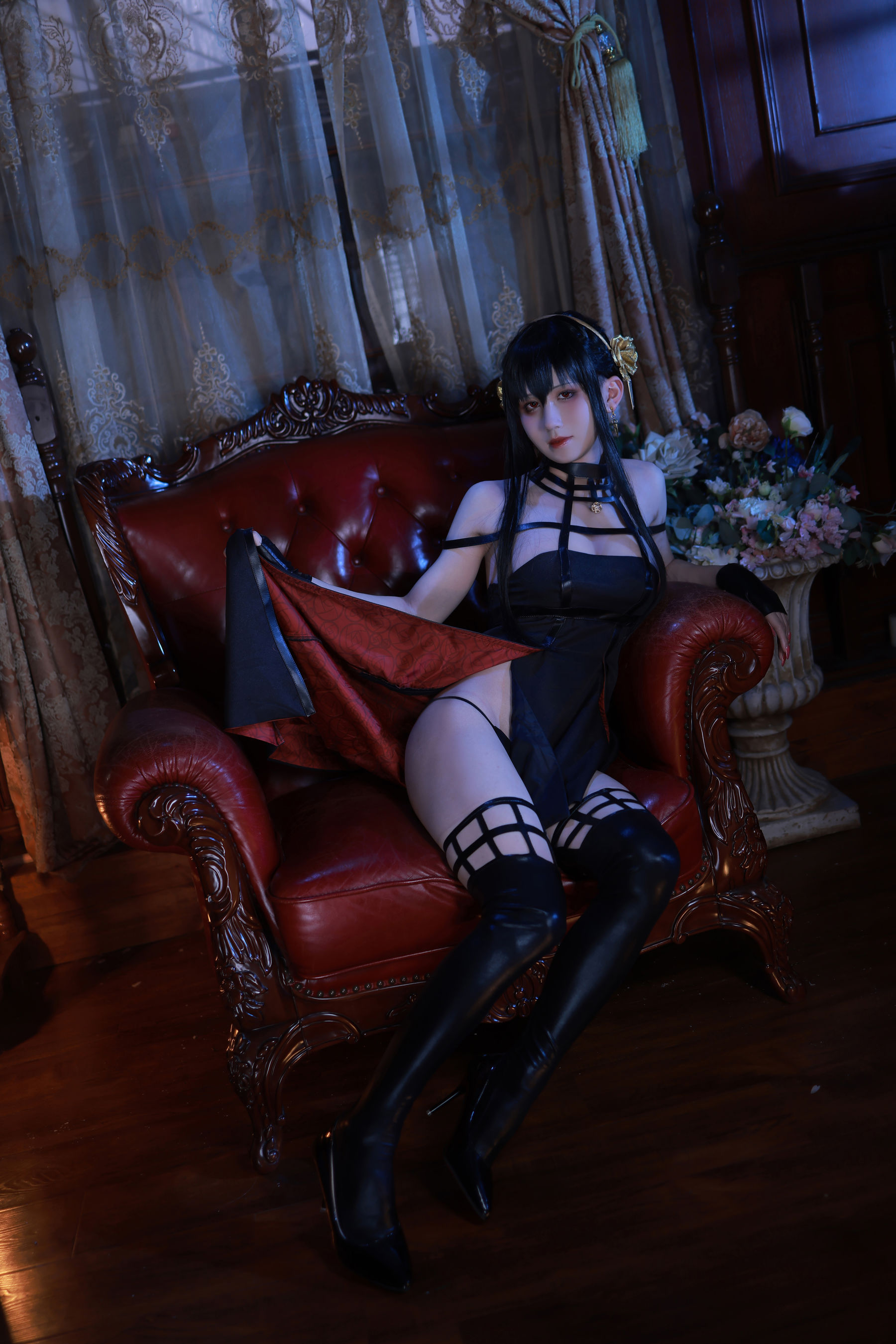 动漫博主桜满三时 – 约尔礼服 Cosplay-第1张