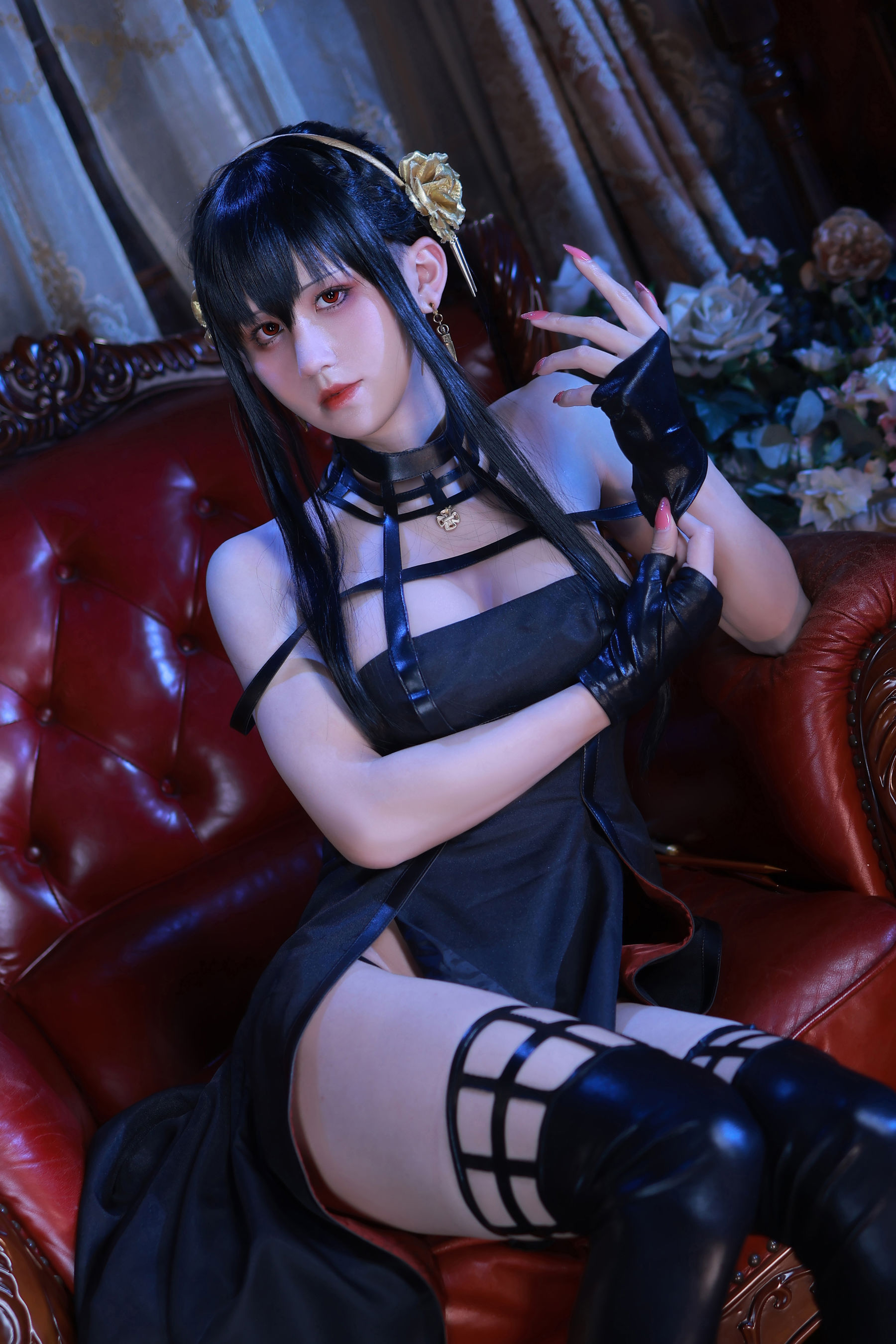 动漫博主桜满三时 – 约尔礼服 Cosplay-第26张