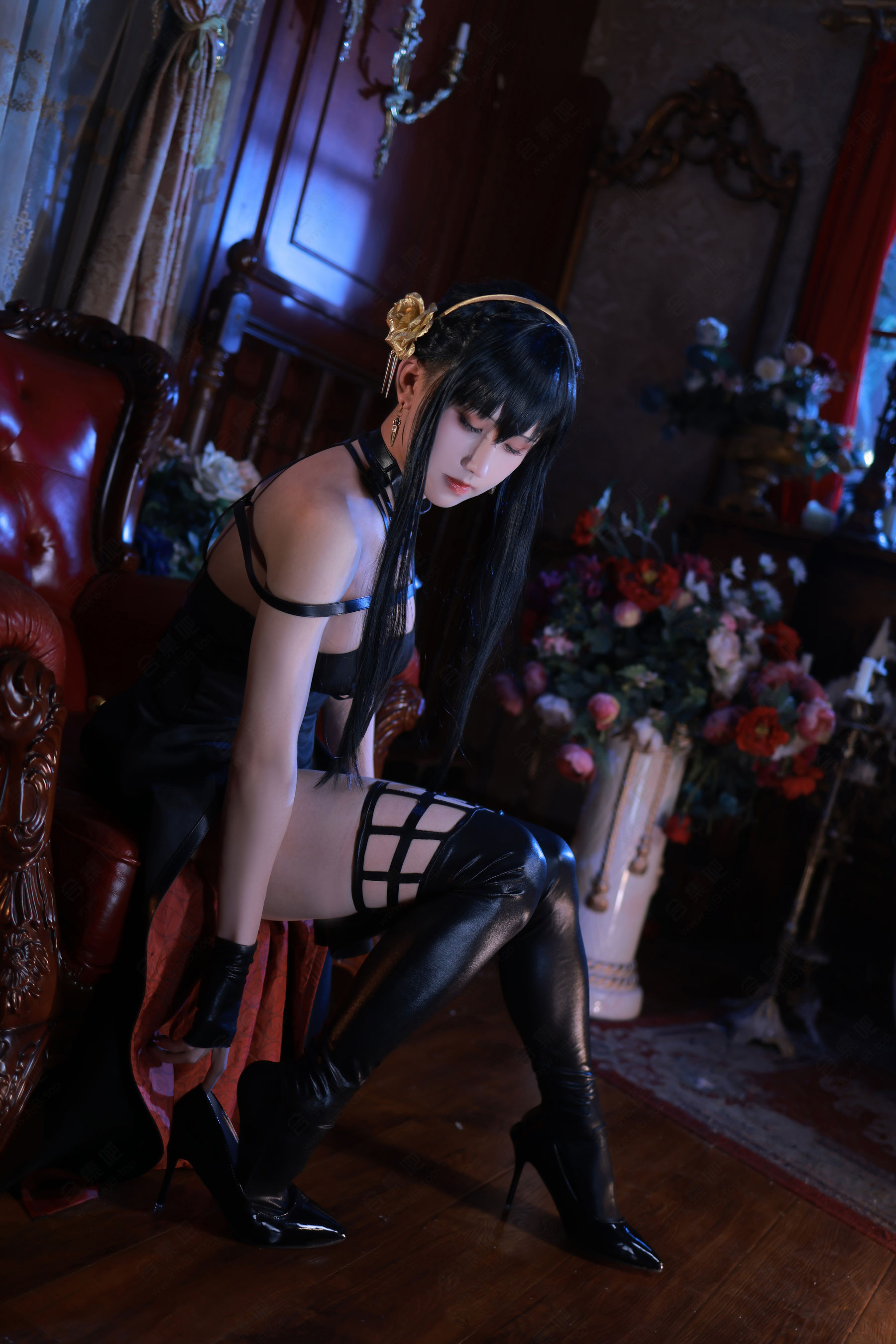 动漫博主桜满三时 – 约尔礼服 Cosplay-第28张
