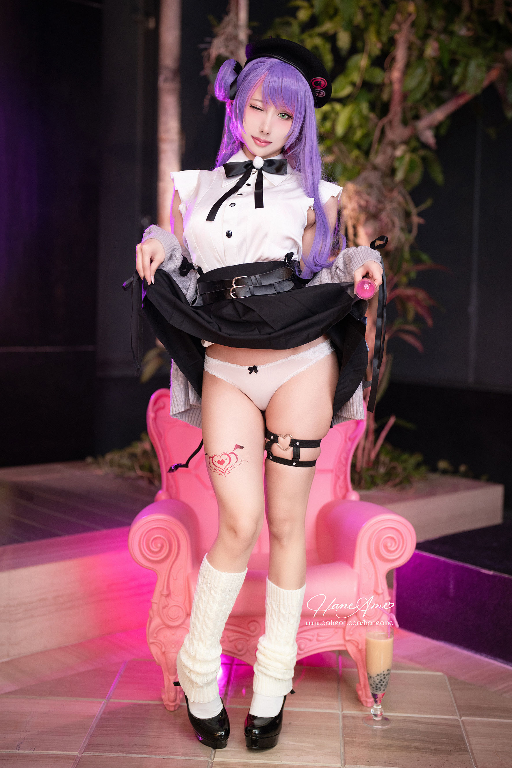 Hane Ame 雨波写真 – HOLOLIVE 常闇TOWA Cosplay-第1张