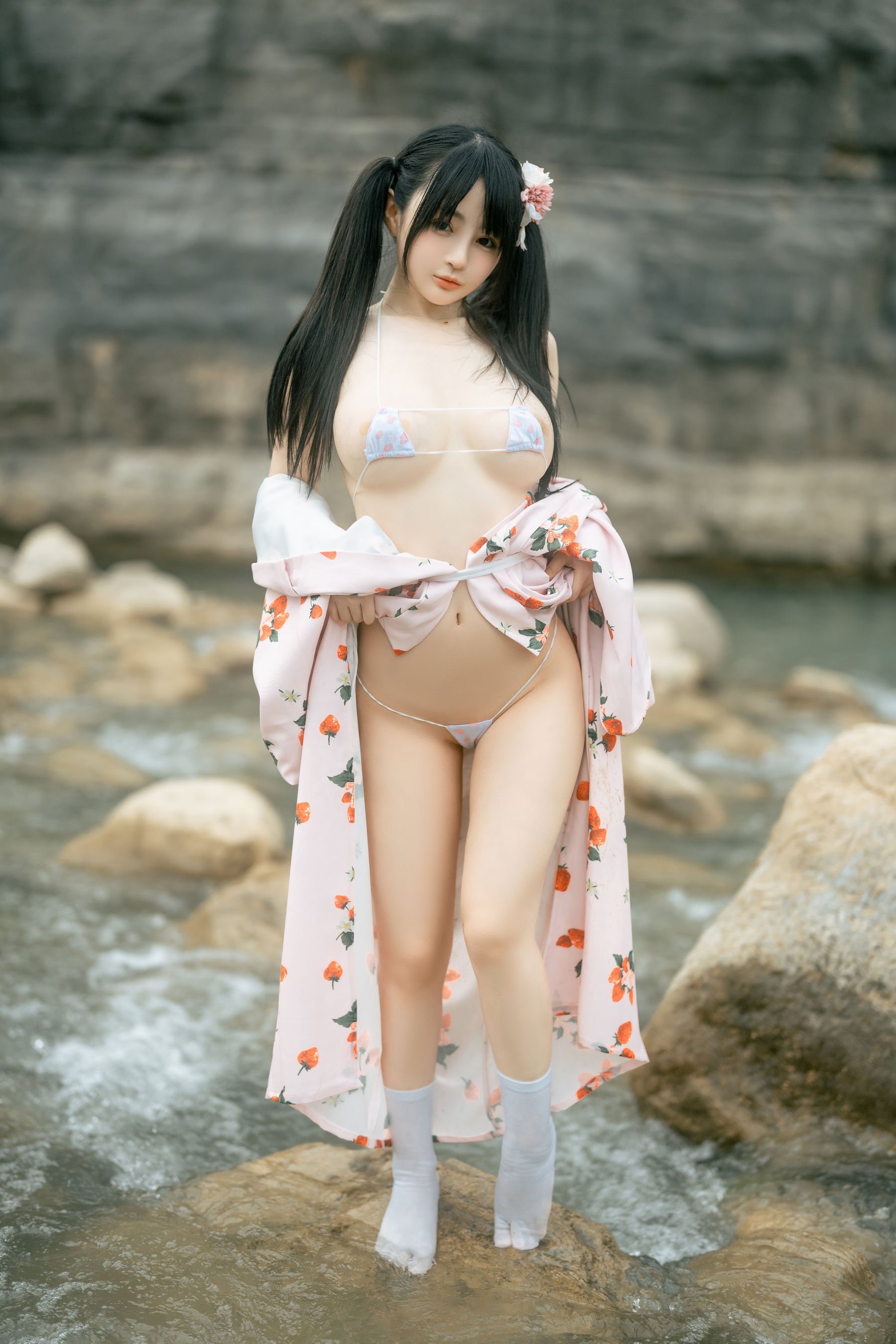 桜井宁宁 – 浴袍 Cosplay-第6张