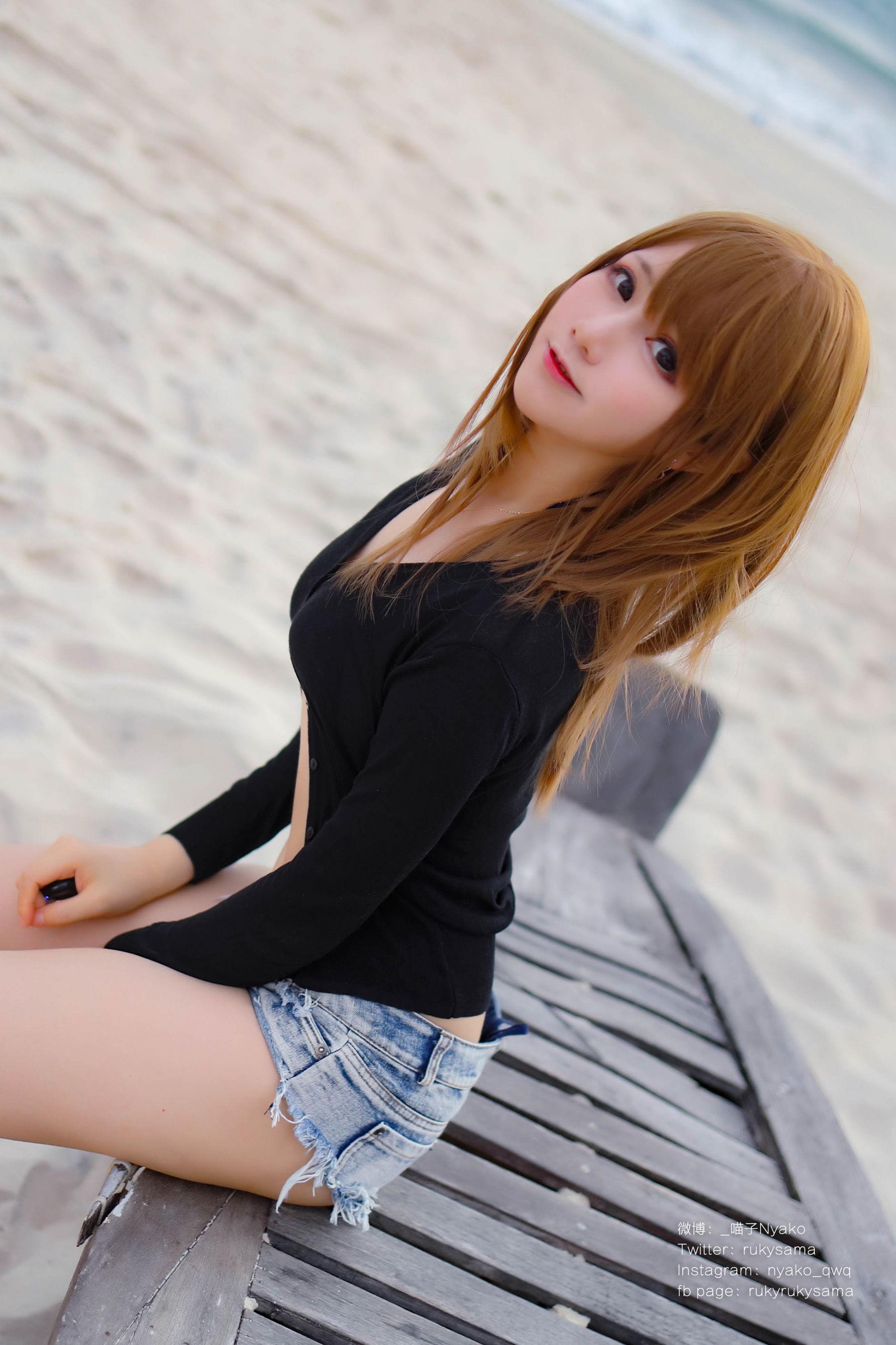 萌妹子Nyako喵子 – 夏の彼女 Cosplay-第119张