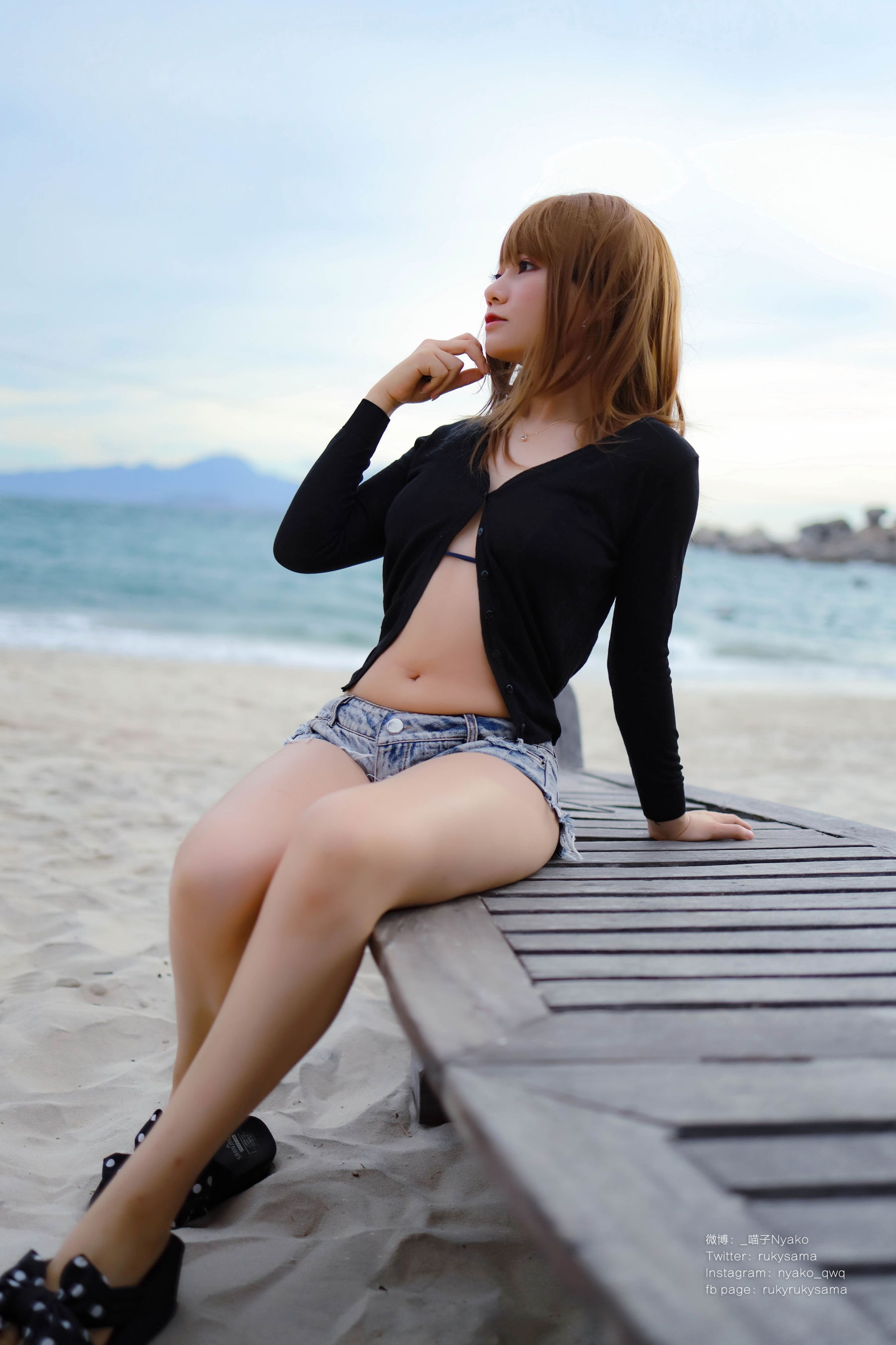 萌妹子Nyako喵子 – 夏の彼女 Cosplay-第125张