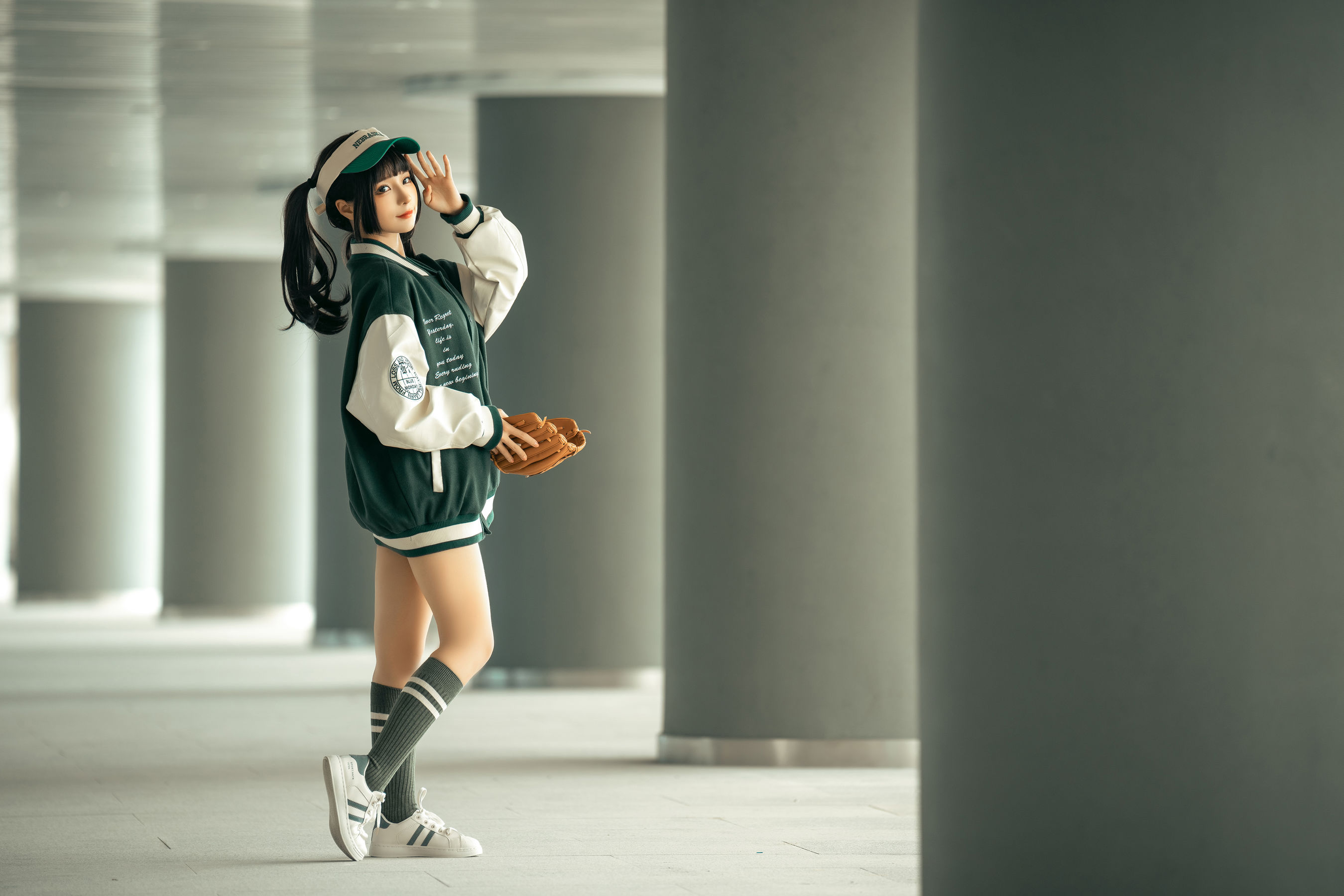 动漫博主蠢沫沫 – 棒球女孩 Cosplay-第34张
