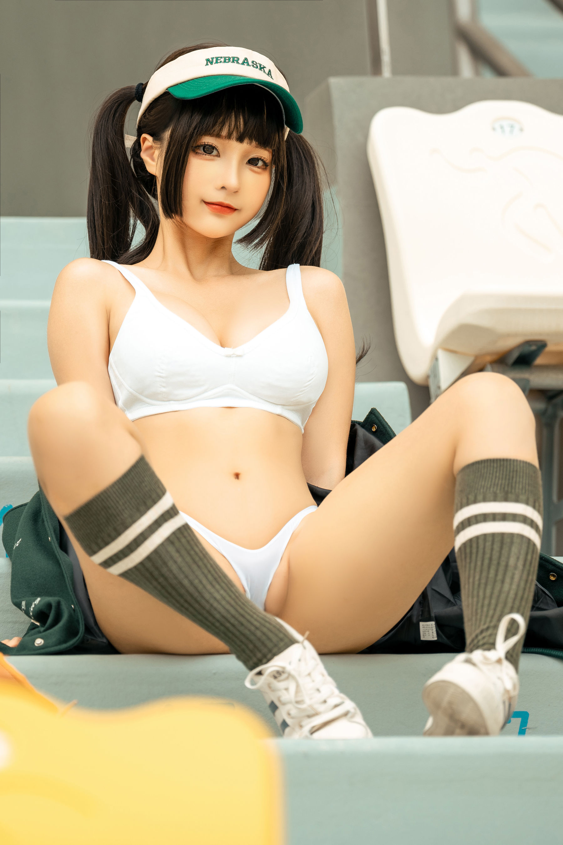 动漫博主蠢沫沫 – 棒球女孩 Cosplay-第32张