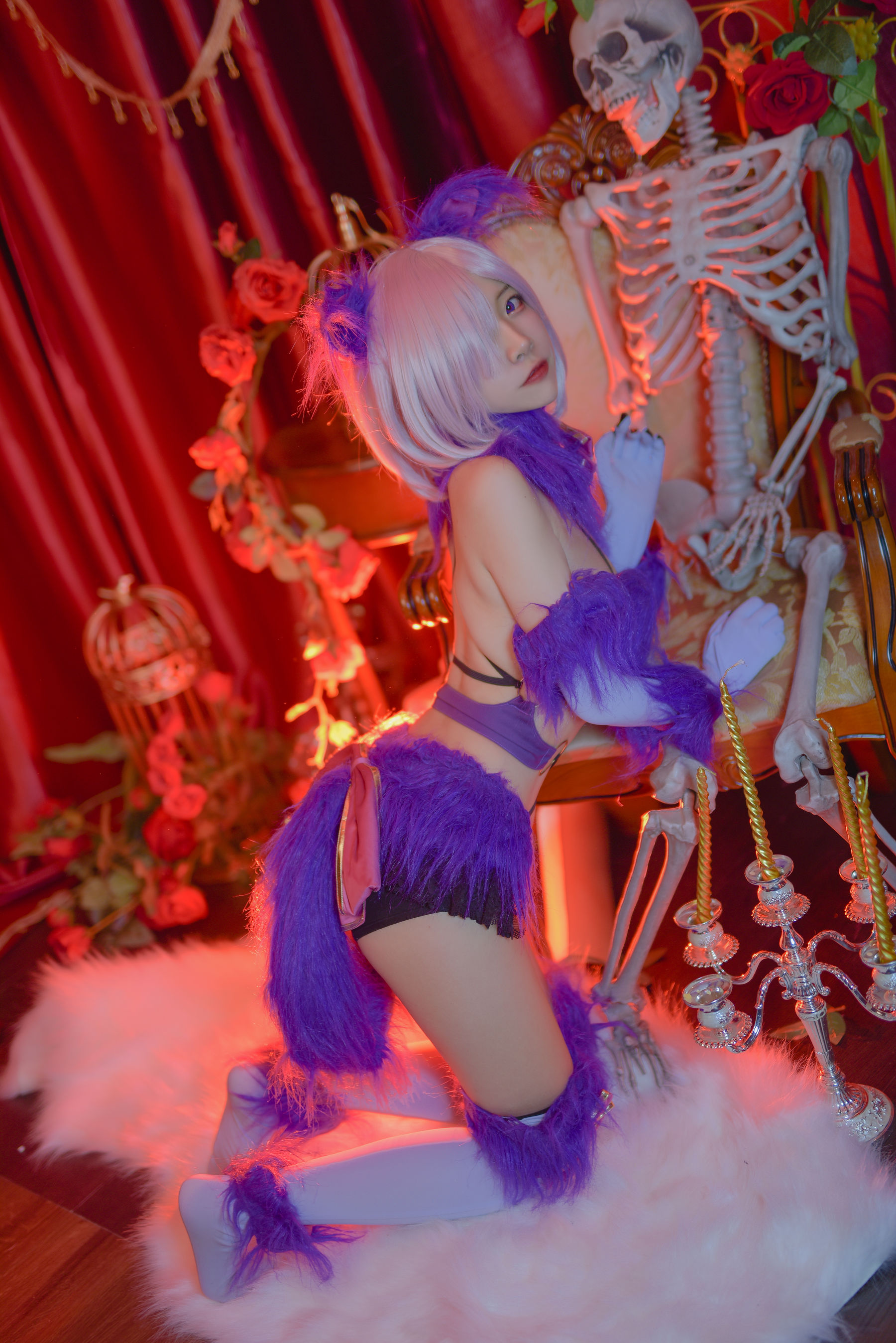 人气Coser二佐Nisa Fate玛修万圣 Cosplay-第1张