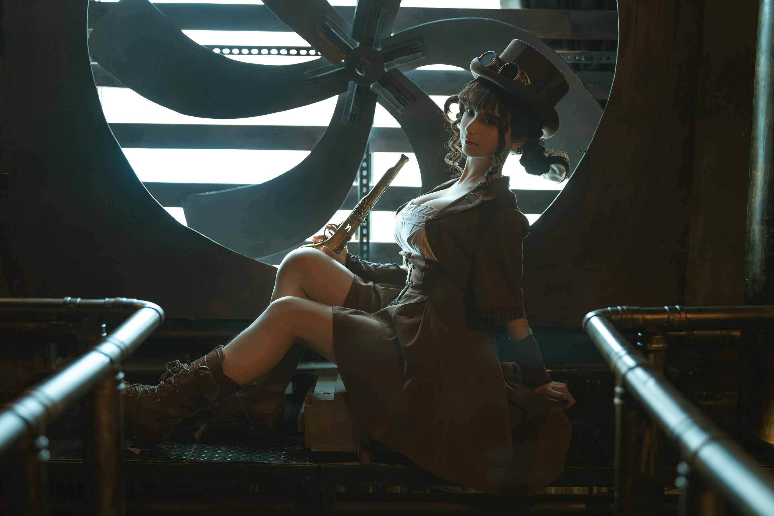 动漫博主蠢沫沫 – 蒸汽少女 Cosplay-第28张