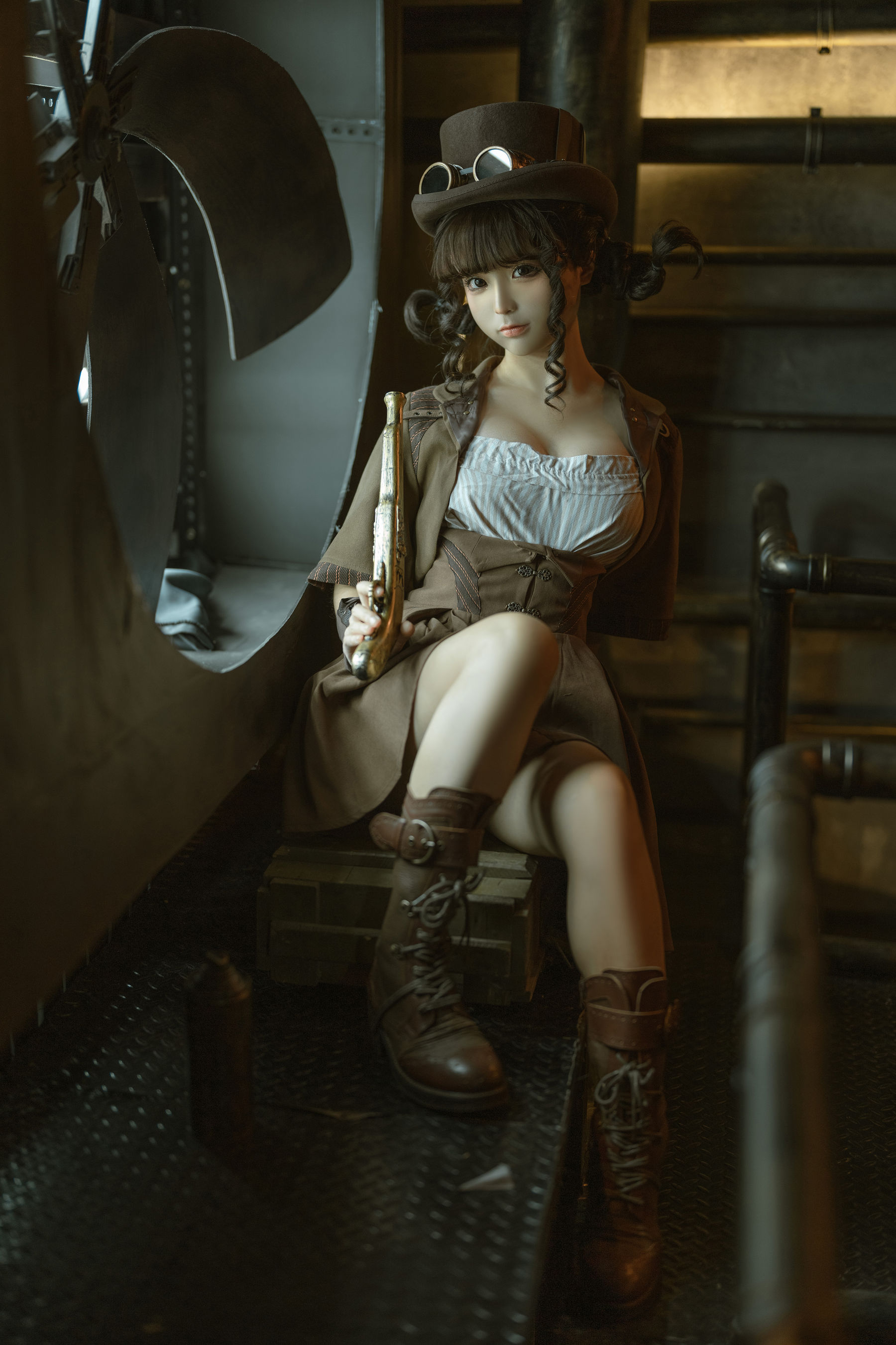 动漫博主蠢沫沫 – 蒸汽少女 Cosplay-第33张