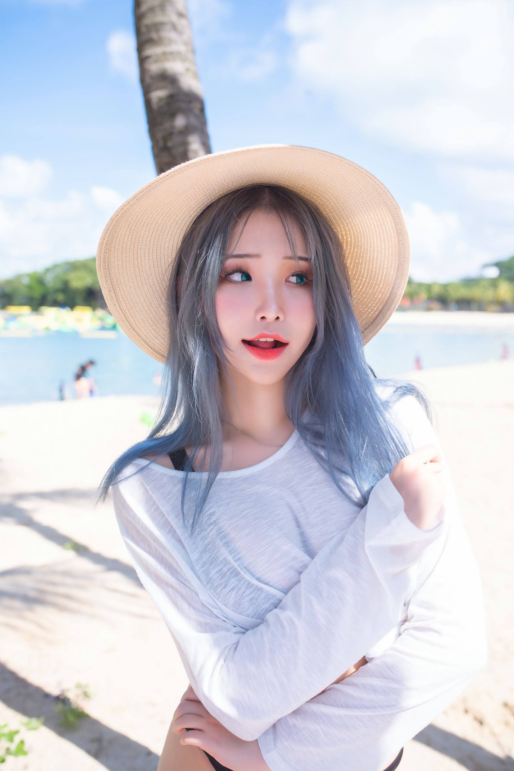 花リリ(Plant Lily) – Beach lily Cosplay-第20张
