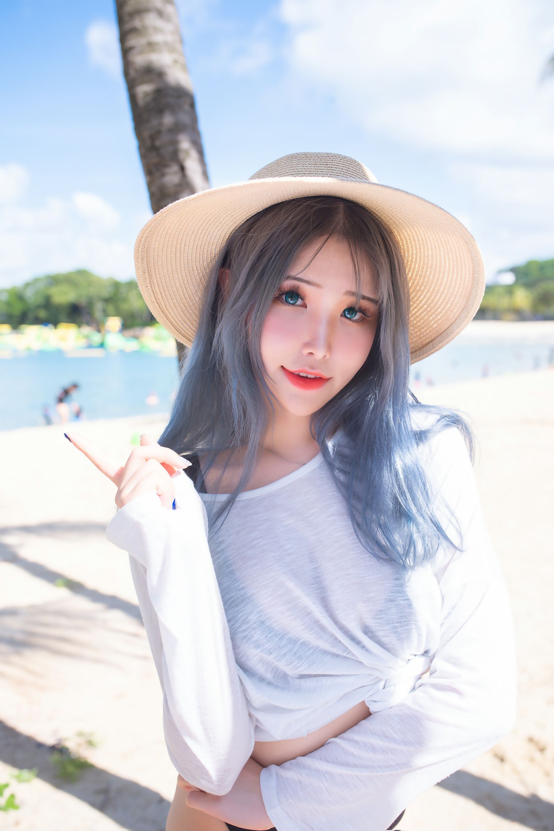 花リリ(Plant Lily) – Beach lily Cosplay-第24张