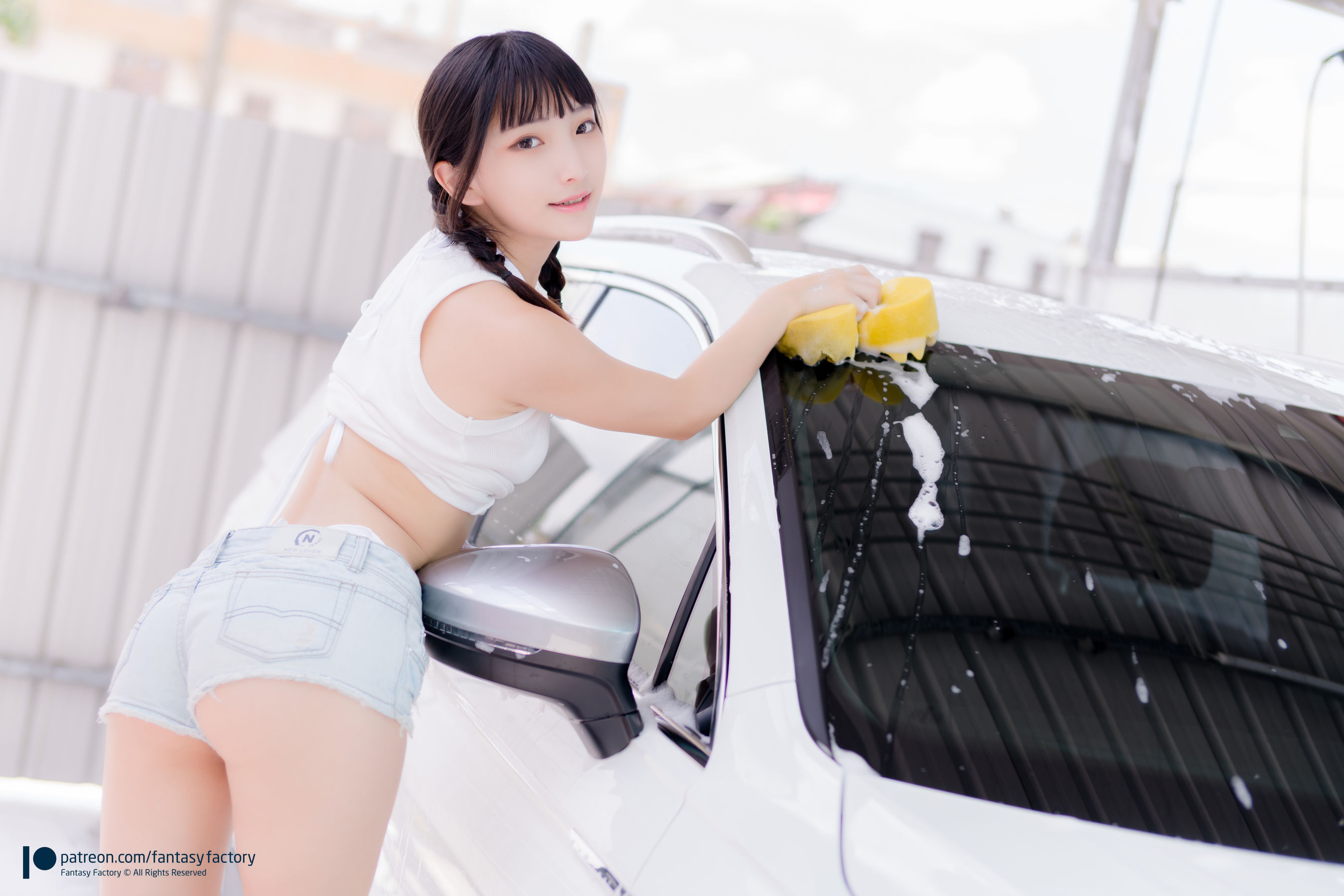 [Cosplay写真] 小丁 《Fantasy Factory》 – 2019.07 JK 情趣 旗袍 Cosplay-第52张