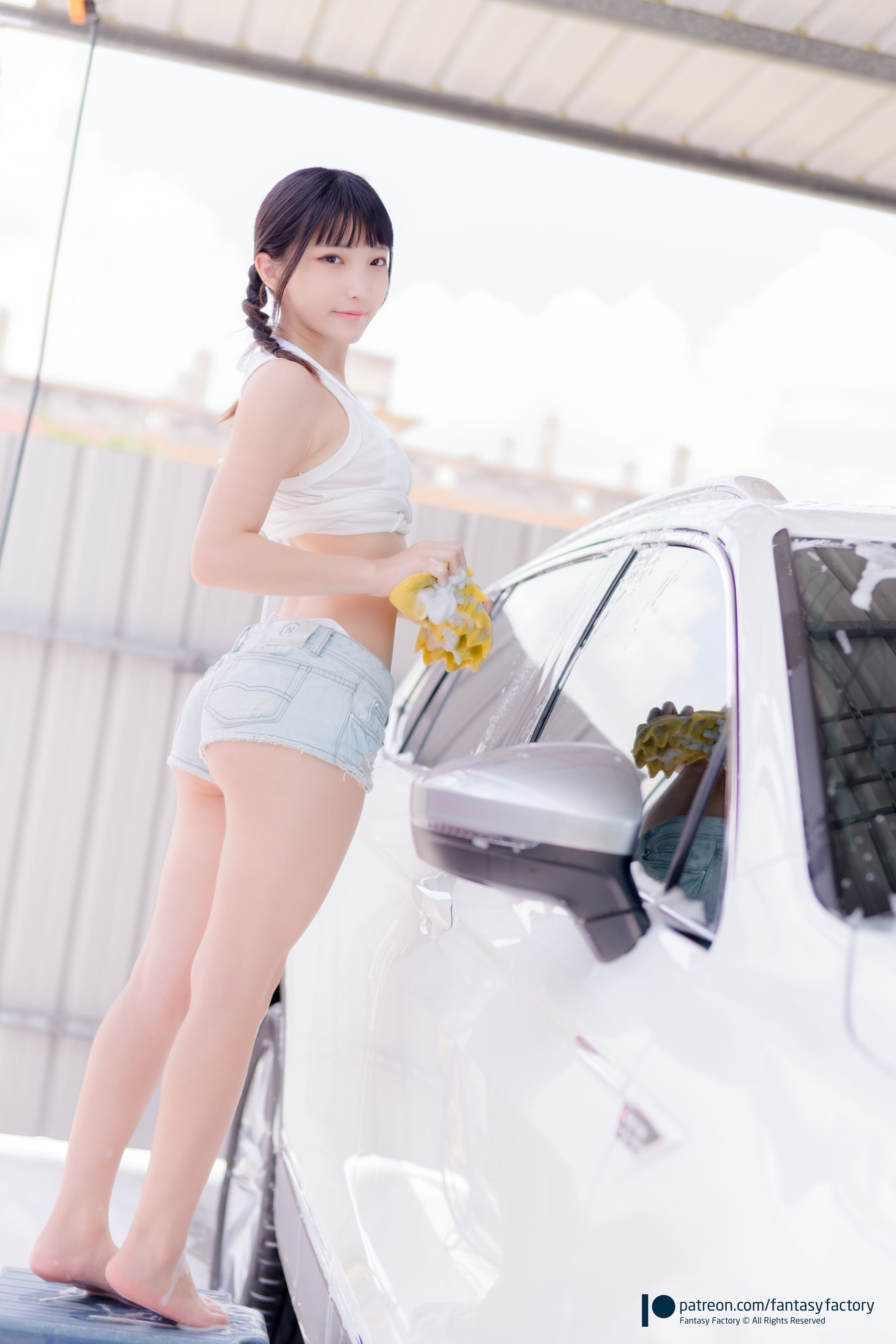 [Cosplay写真] 小丁 《Fantasy Factory》 – 2019.07 JK 情趣 旗袍 Cosplay-第53张