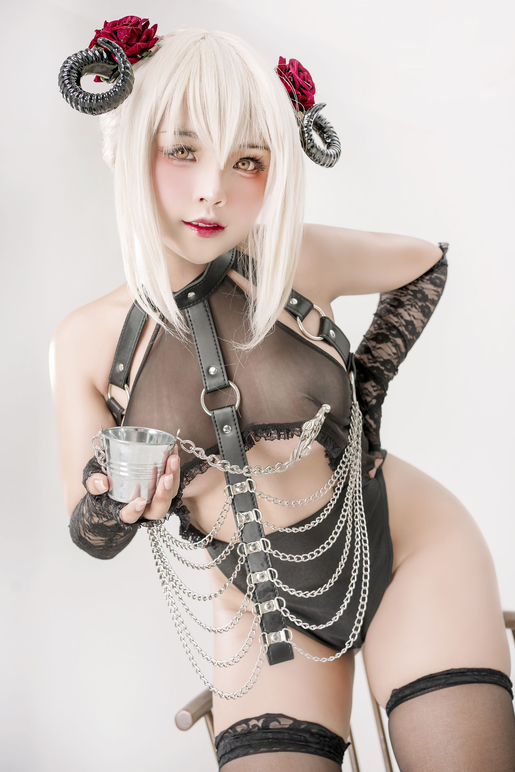 Sayo Momo – Saber Alter the devil Cosplay-第1张