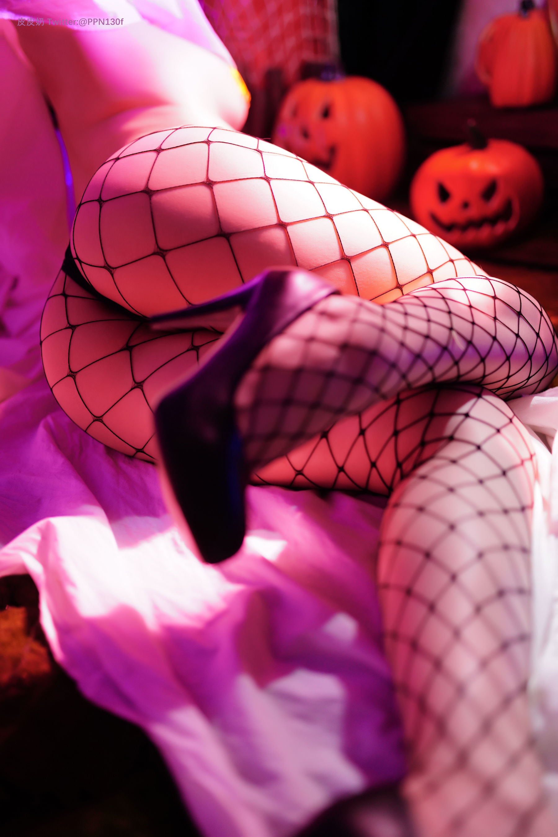皮皮奶可可爱了啦 – 万圣节幽灵 Cosplay-第53张