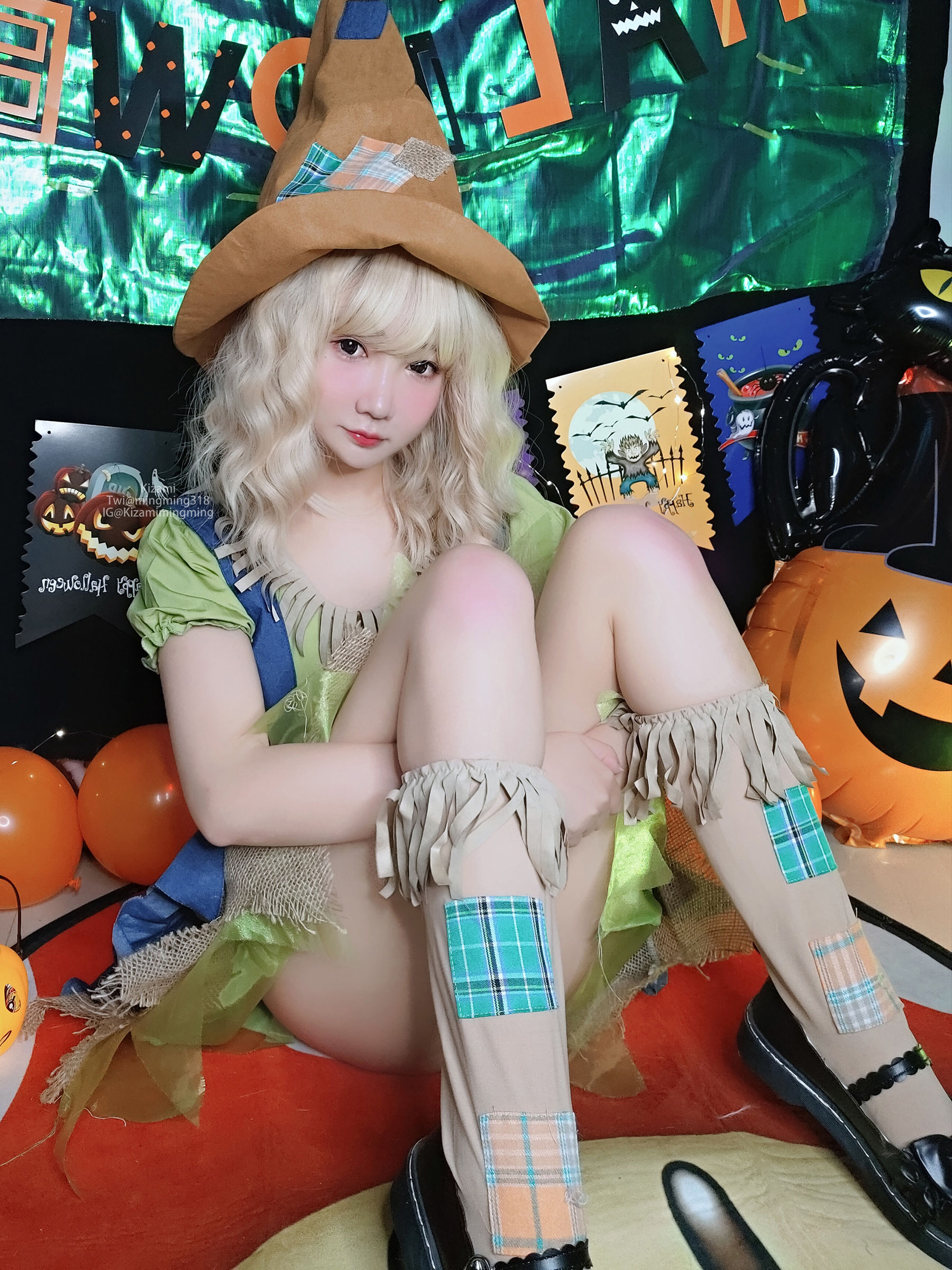 [銘銘Kizami] fantia 2021-11-21 狼女とわら女 Cosplay-第31张