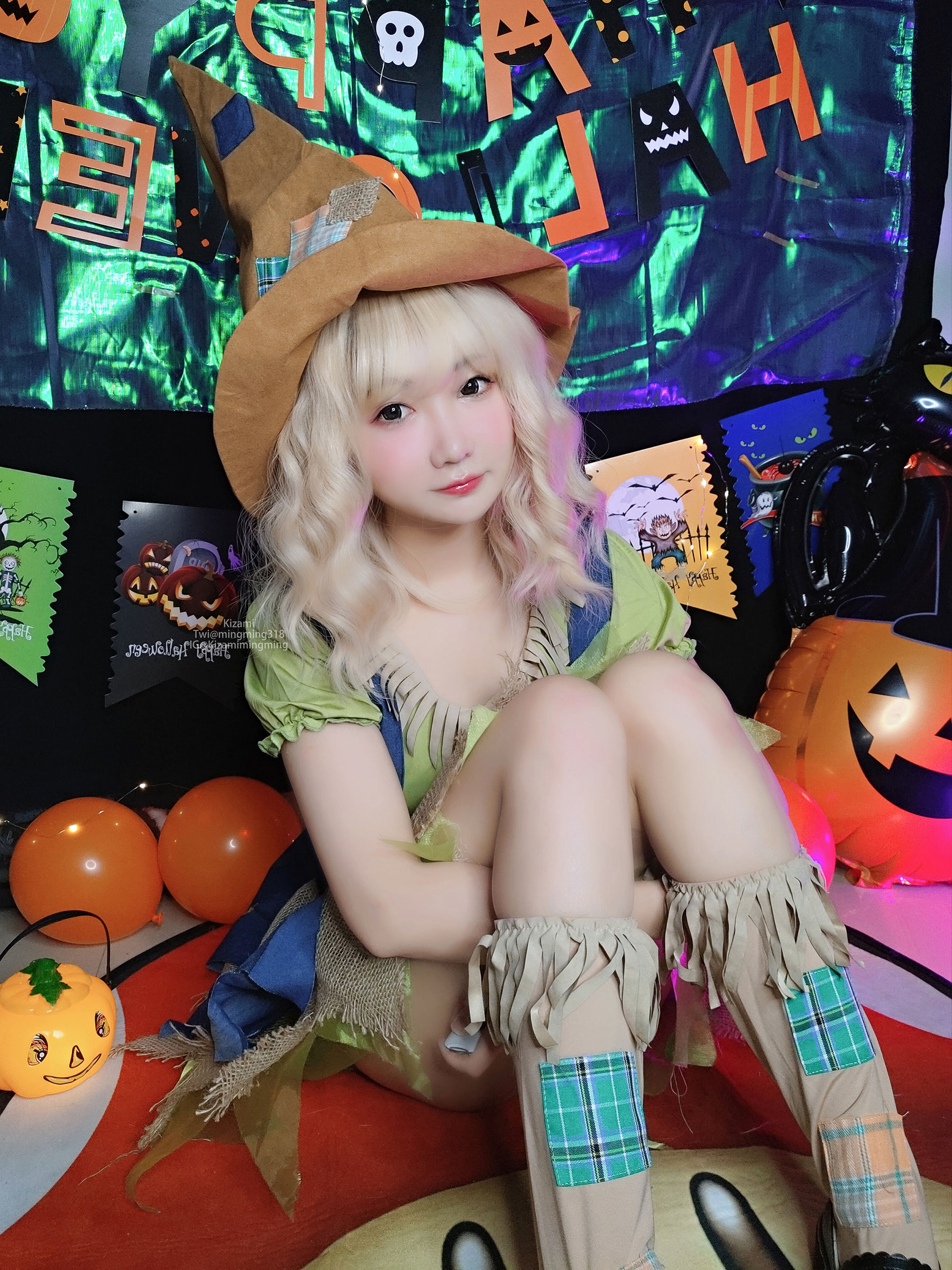 [銘銘Kizami] fantia 2021-11-21 狼女とわら女 Cosplay-第32张