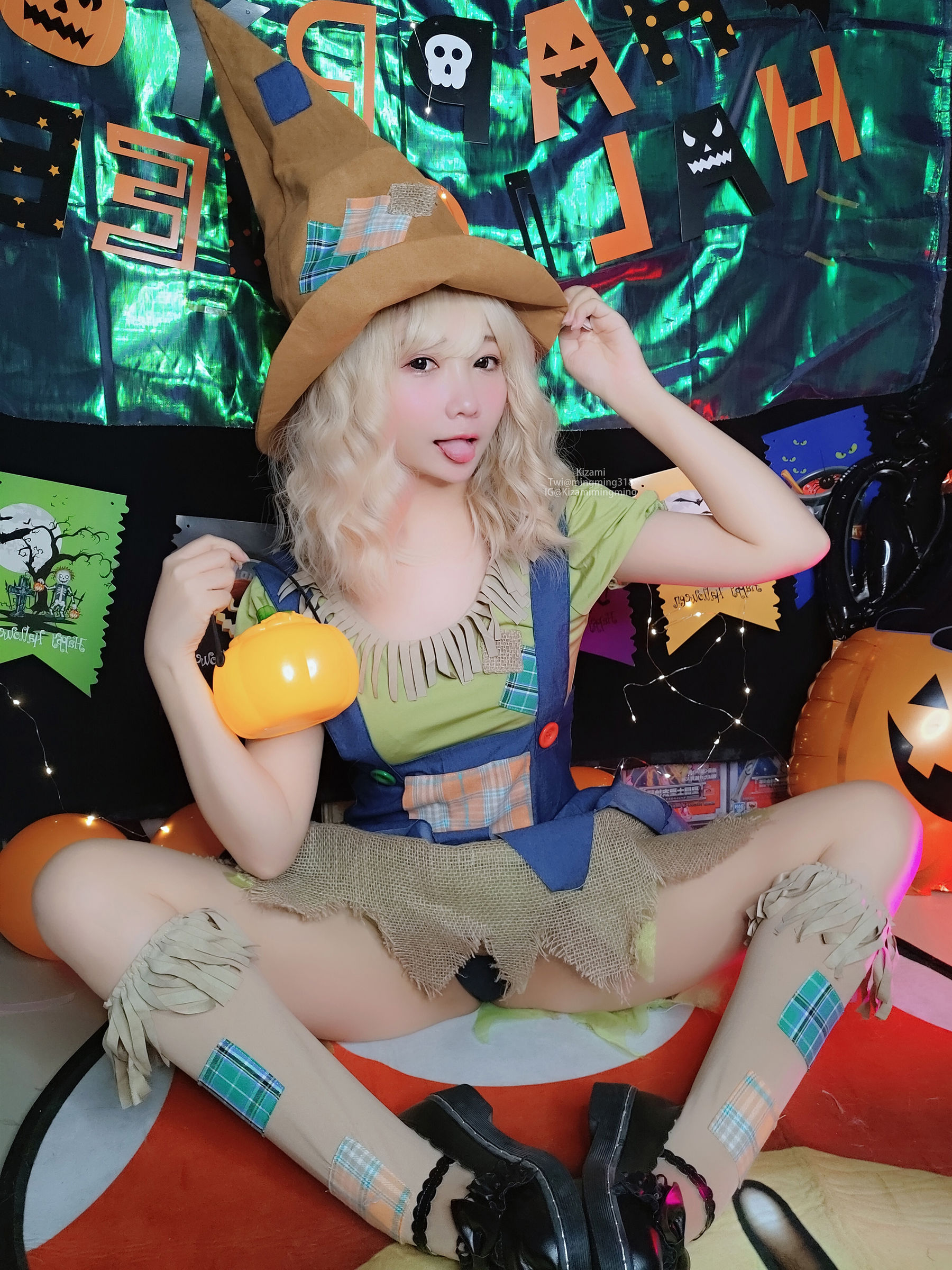 [銘銘Kizami] fantia 2021-11-21 狼女とわら女 Cosplay-第36张